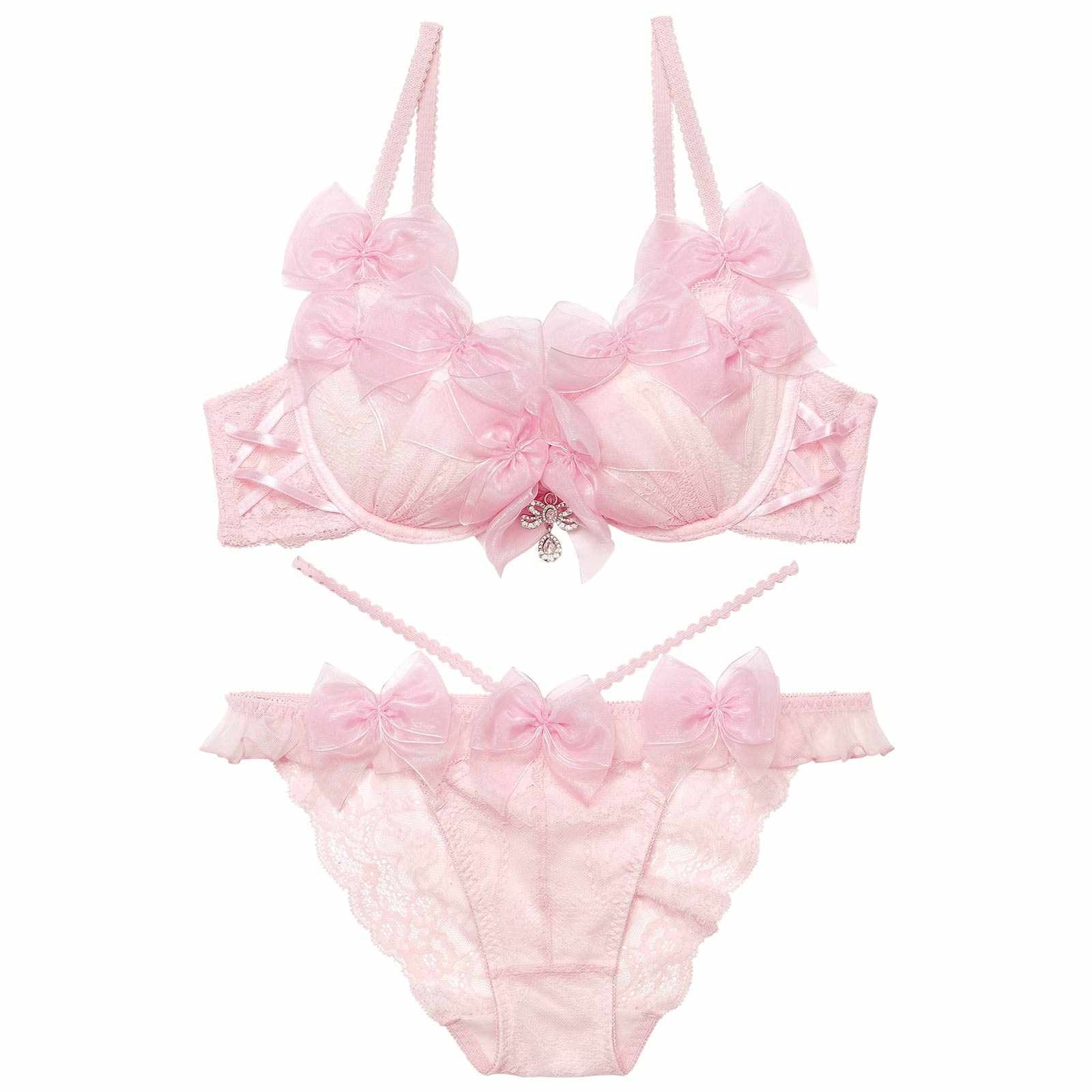 【明日花キララプロデュース/WhipBunny】Lovely Ribbon Ballerina Bra&Shorts / ラブリーリボンバレリーナブラ&ショーツ