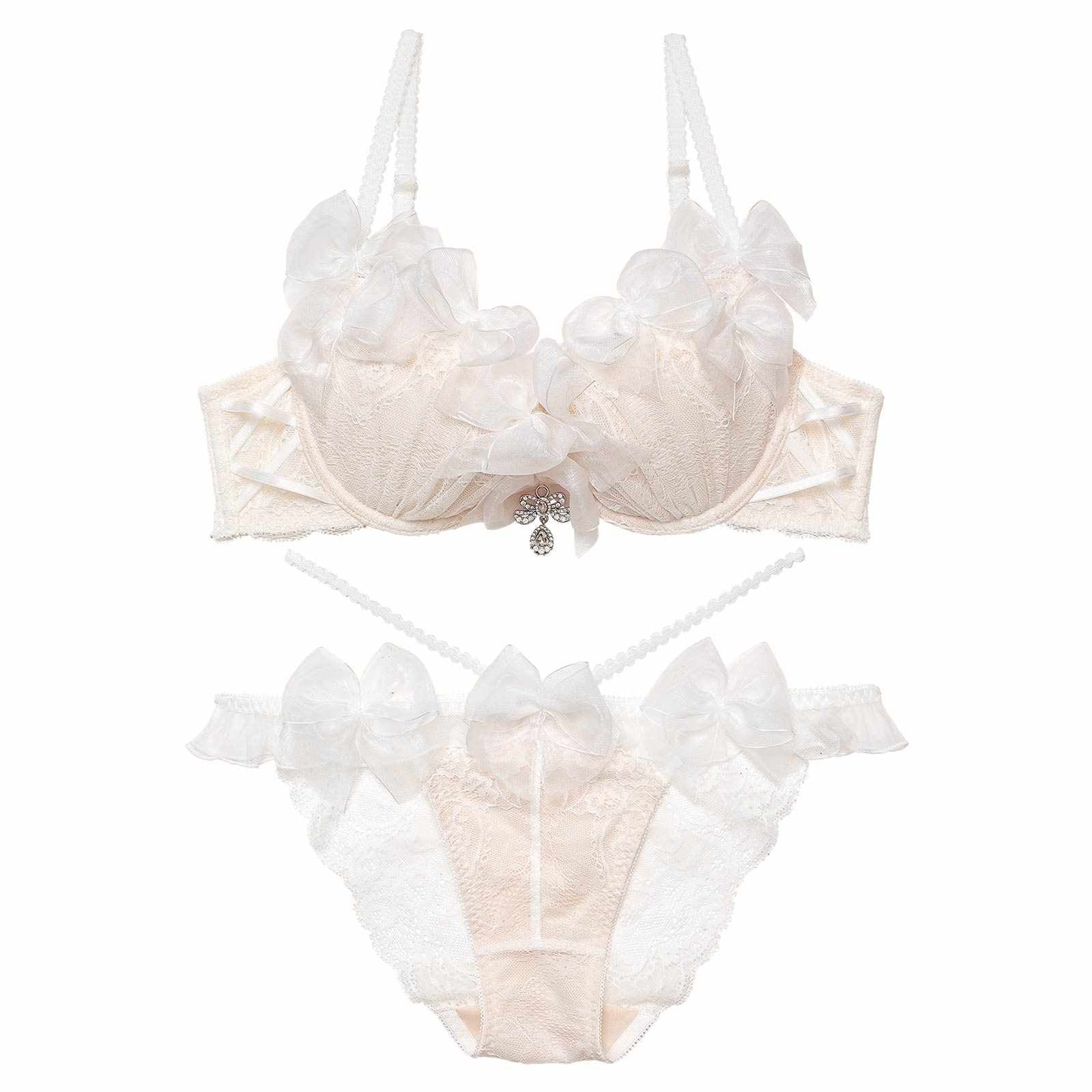 【明日花キララプロデュース/WhipBunny】Lovely Ribbon Ballerina Bra&Shorts / ラブリーリボンバレリーナブラ&ショーツ