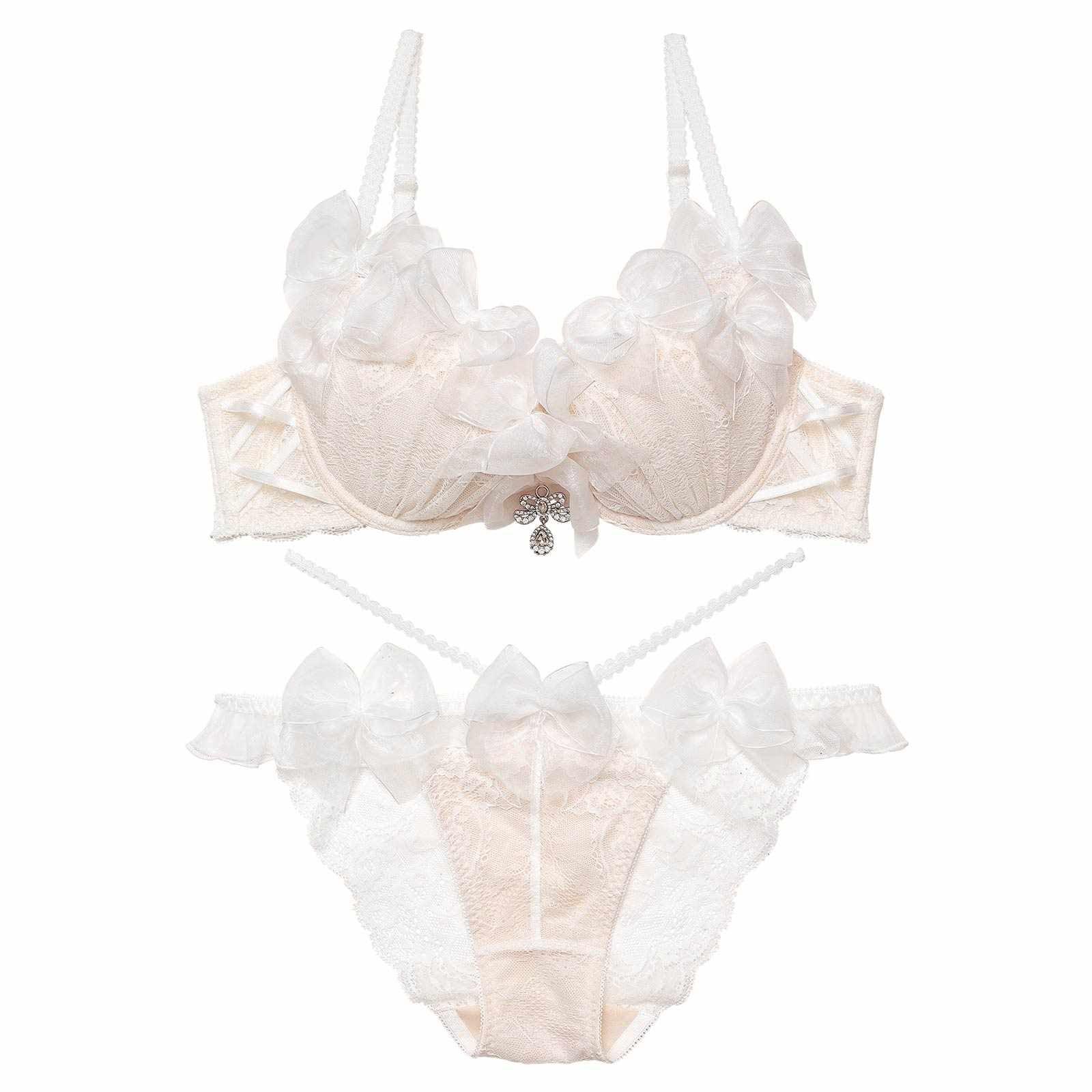 【明日花キララプロデュース/WhipBunny】Lovely Ribbon Ballerina Bra&Shorts / ラブリーリボンバレリーナブラ&ショーツ - 【公式】247Lingerie