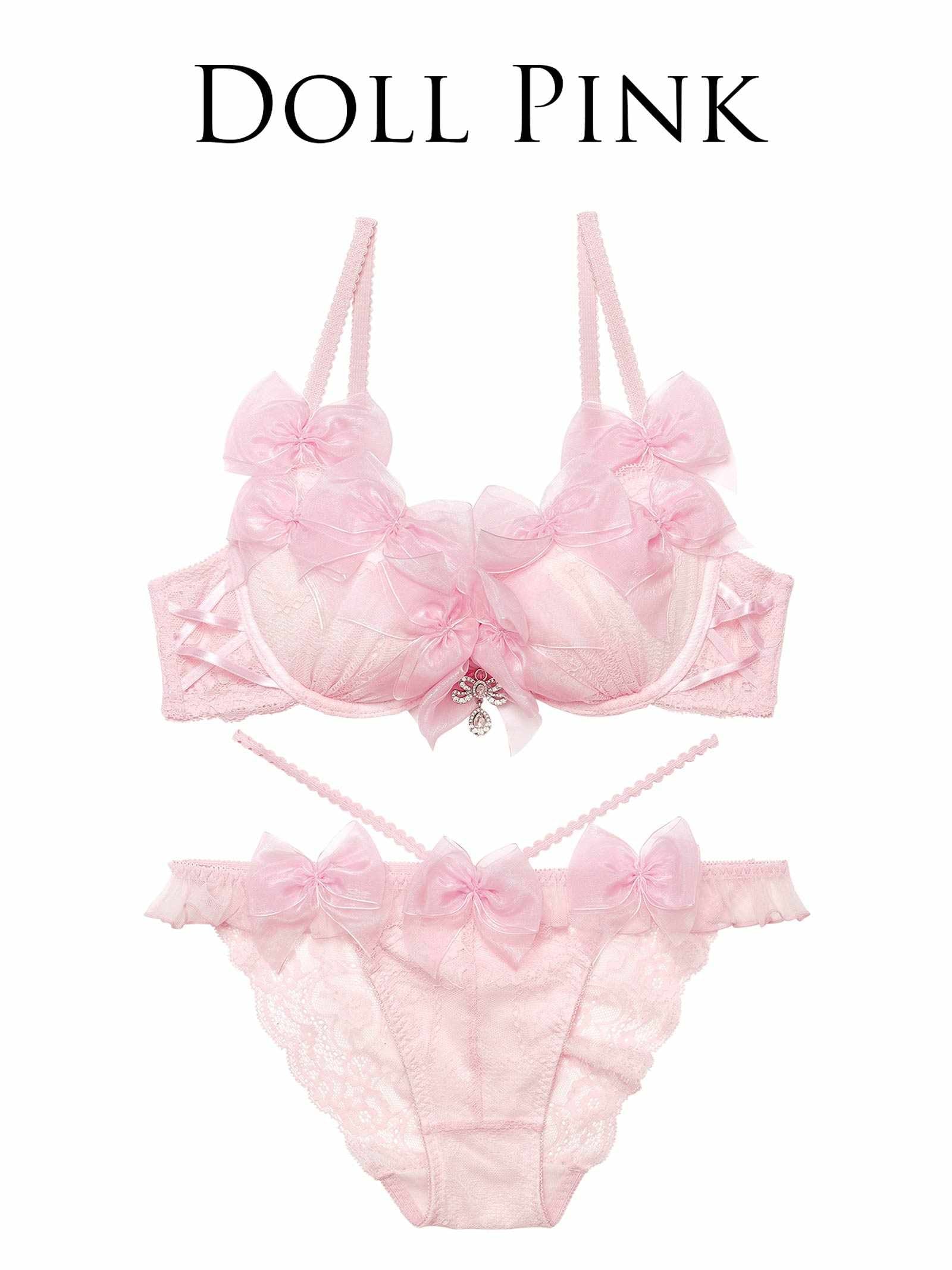 【明日花キララプロデュース/WhipBunny】Lovely Ribbon Ballerina Bra&Shorts / ラブリーリボンバレリーナブラ&ショーツ