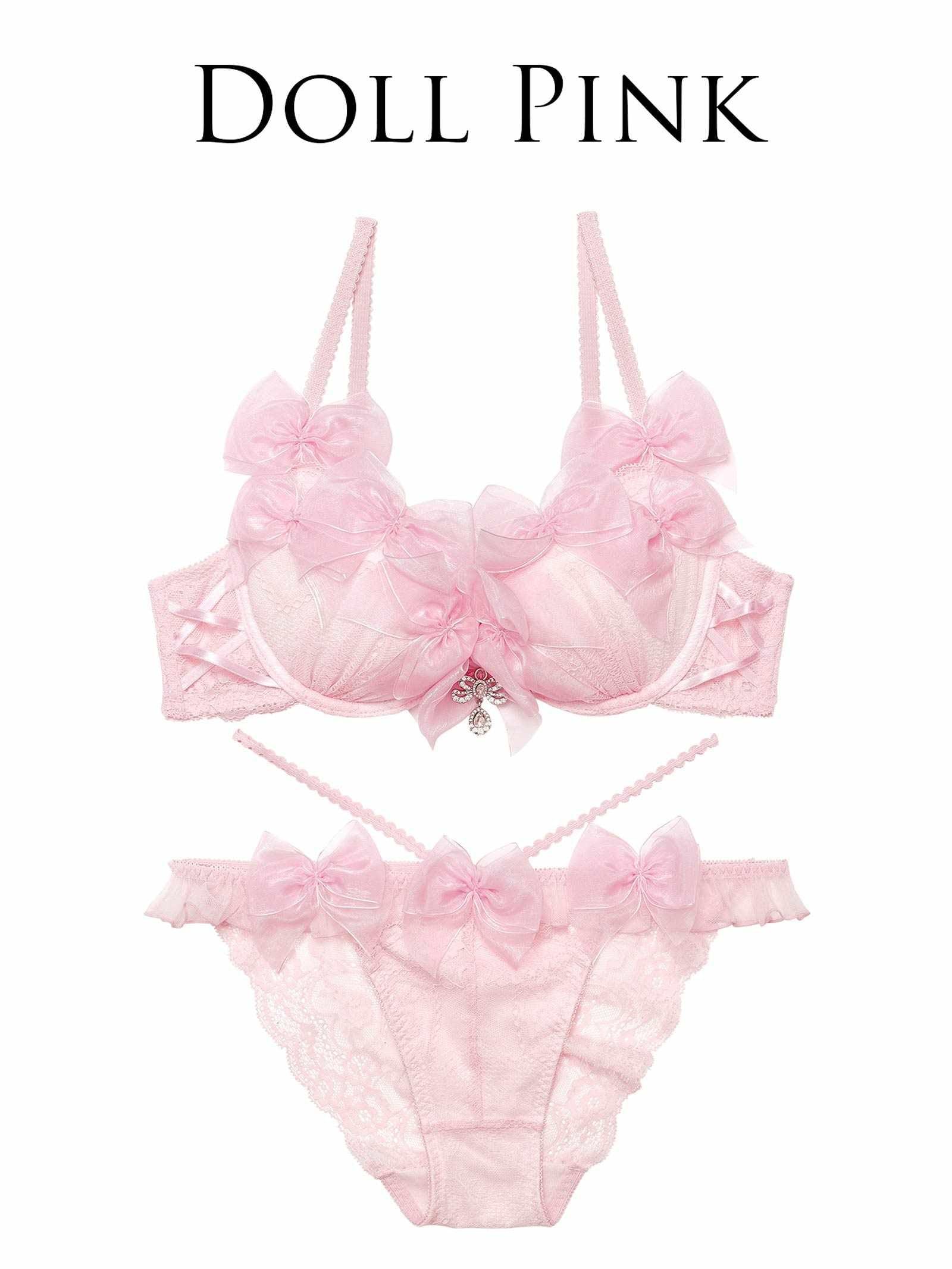 【明日花キララプロデュース/WhipBunny】Lovely Ribbon Ballerina Bra&Shorts / ラブリーリボンバレリーナブラ&ショーツ - 【公式】247Lingerie