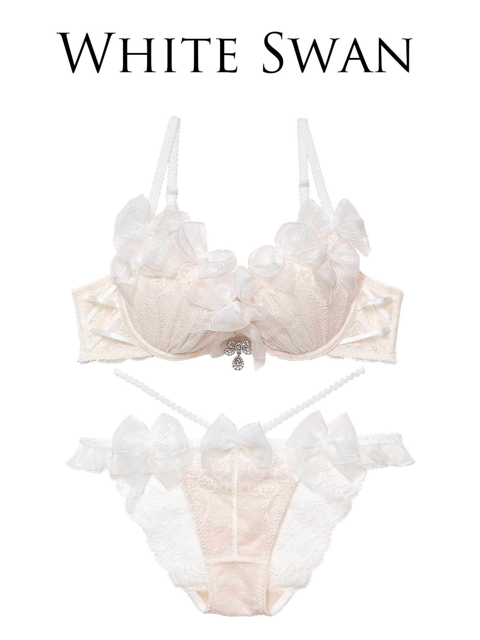 【明日花キララプロデュース/WhipBunny】Lovely Ribbon Ballerina Bra&Shorts / ラブリーリボンバレリーナブラ&ショーツ