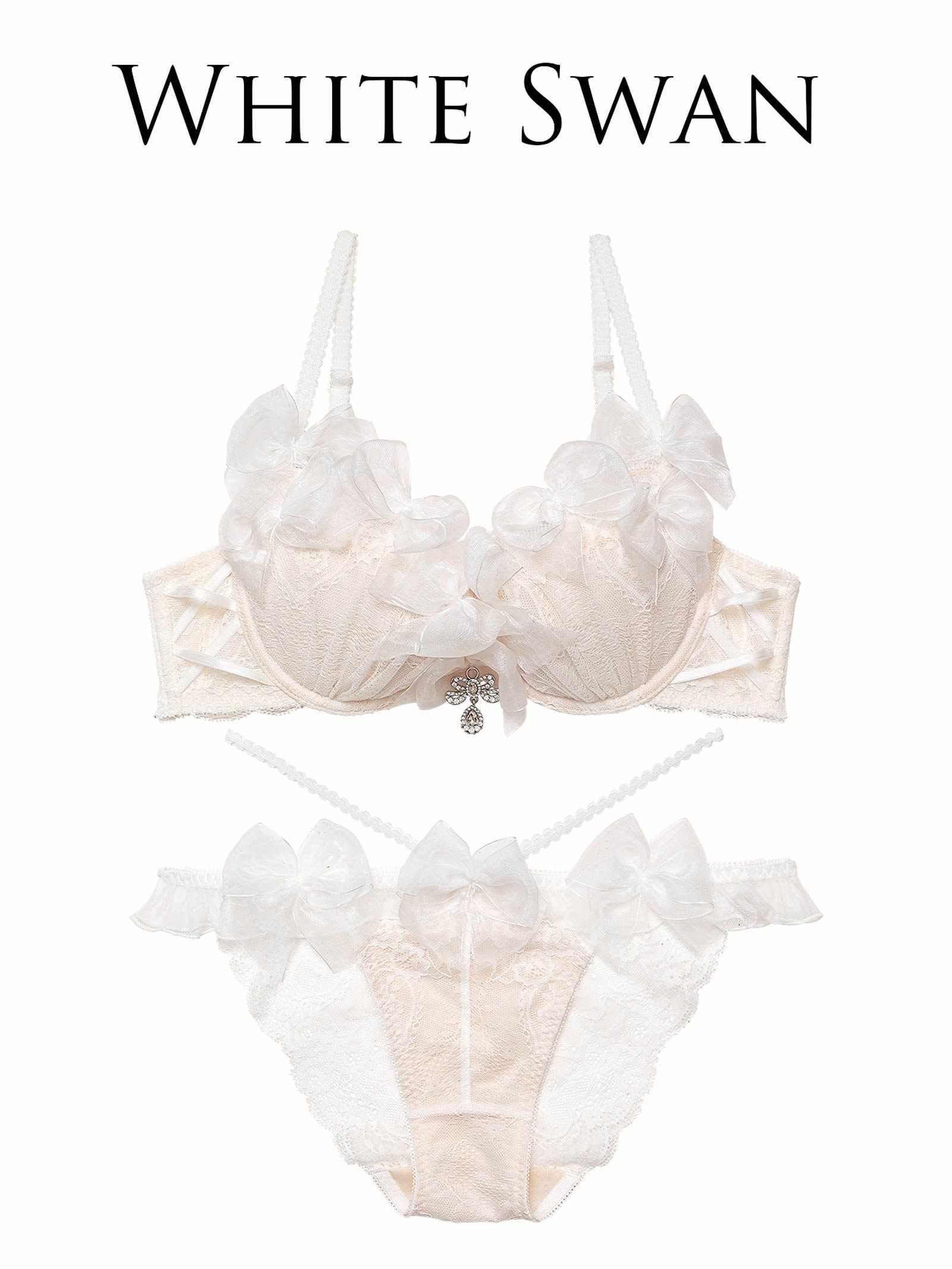 【明日花キララプロデュース/WhipBunny】Lovely Ribbon Ballerina Bra&Shorts / ラブリーリボンバレリーナブラ&ショーツ - 【公式】247Lingerie