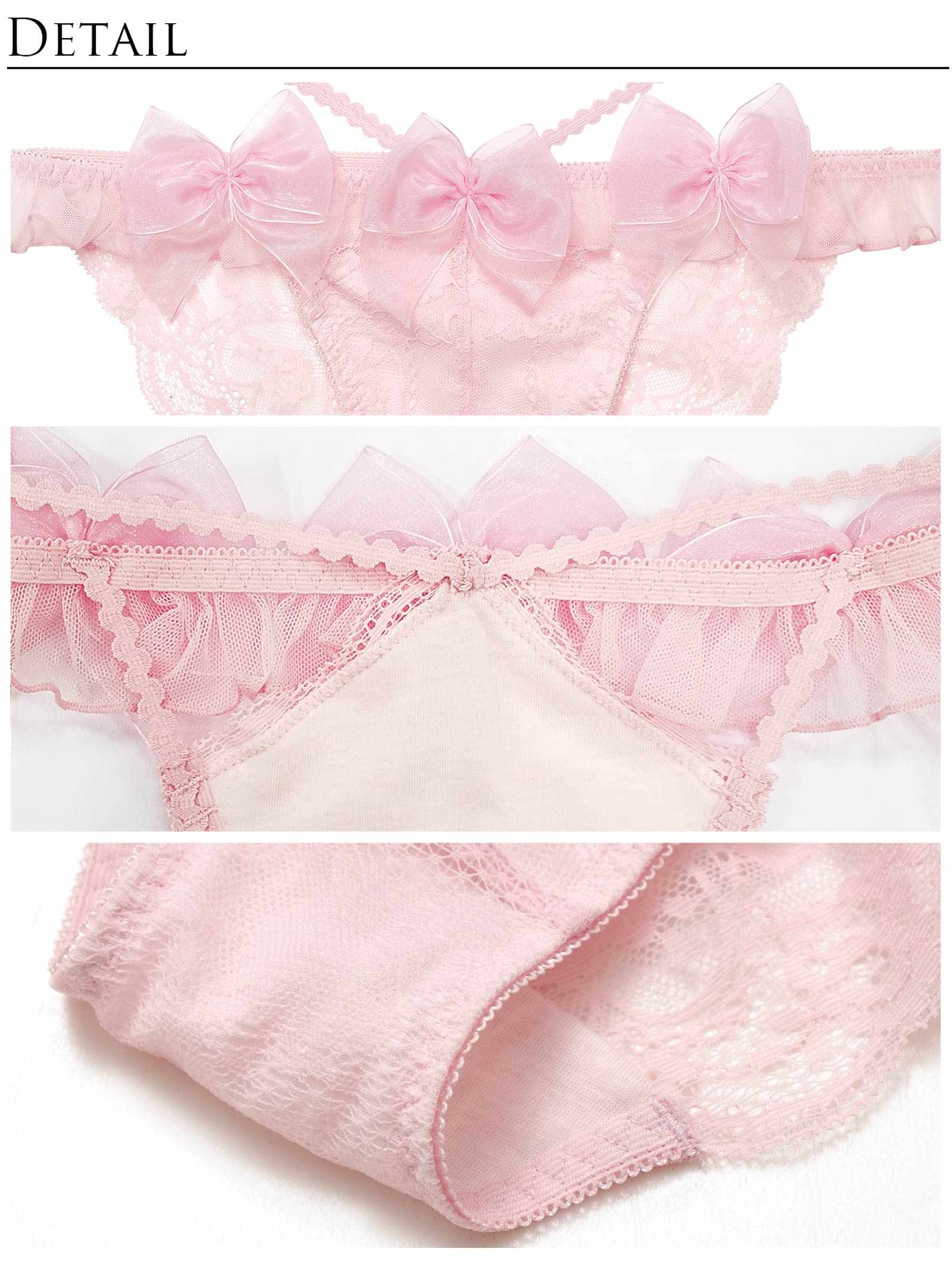 【明日花キララプロデュース/WhipBunny】Lovely Ribbon Ballerina Bra&Shorts / ラブリーリボンバレリーナブラ&ショーツ