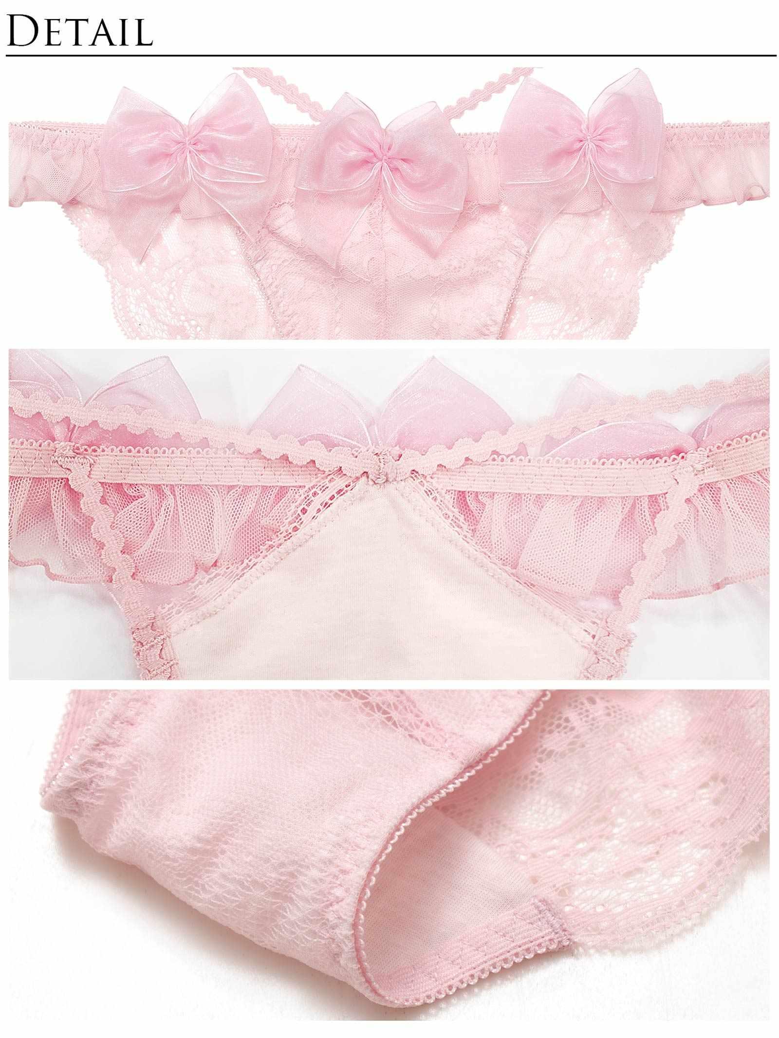 【明日花キララプロデュース/WhipBunny】Lovely Ribbon Ballerina Bra&Shorts / ラブリーリボンバレリーナブラ&ショーツ - 【公式】247Lingerie
