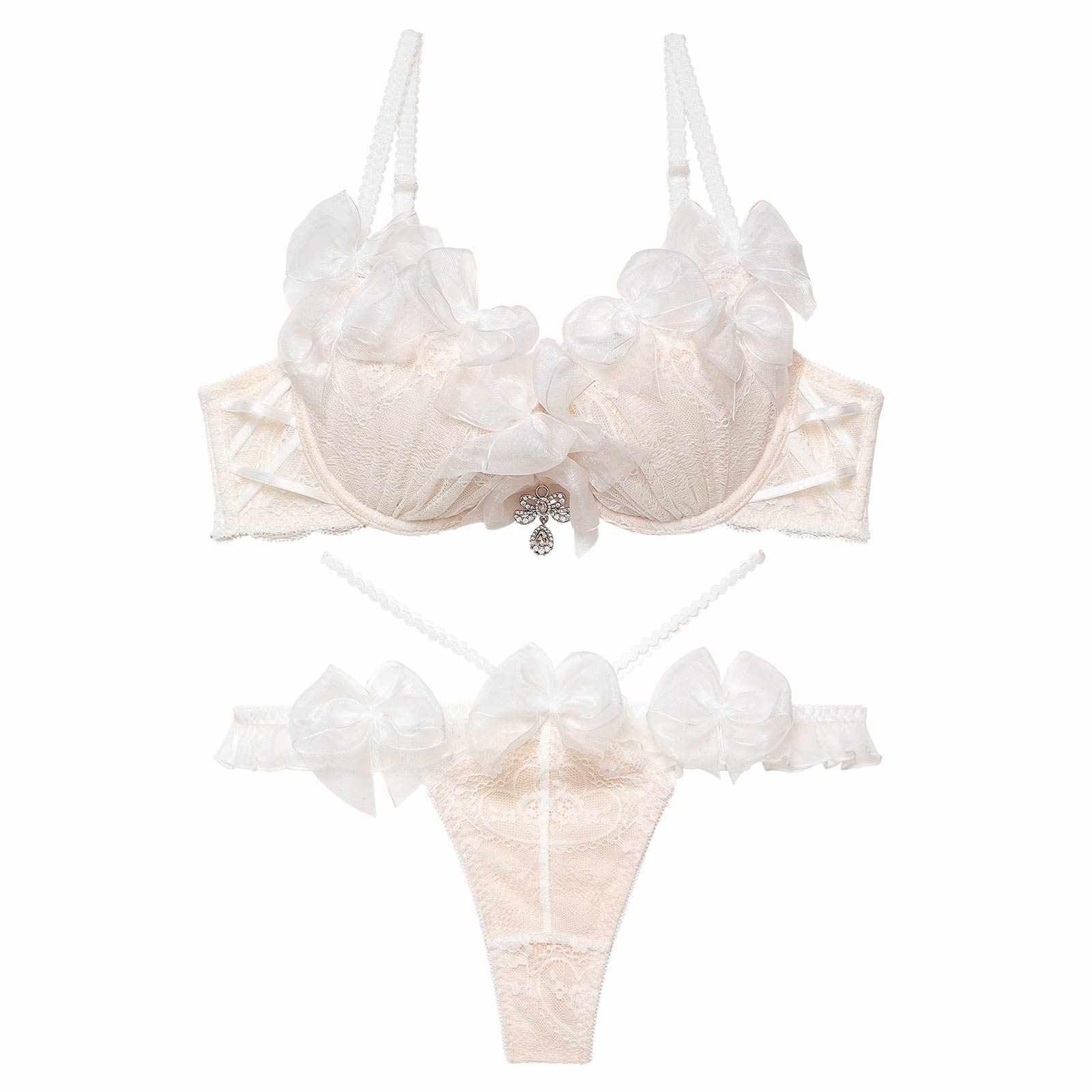 【明日花キララプロデュース/WhipBunny】Lovely Ribbon Ballerina Bra&T-back / ラブリーリボンバレリーナブラ&Tバック - 【公式】247Lingerie