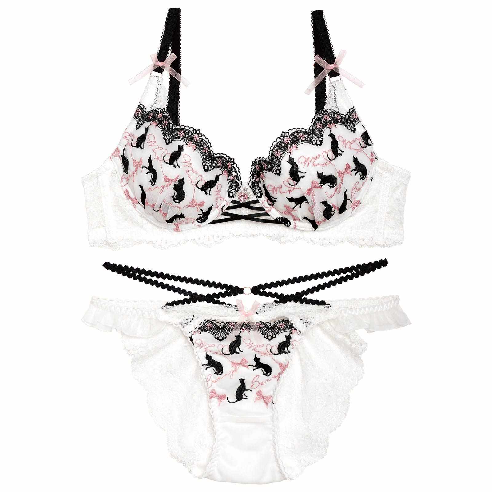 【明日花キララプロデュース/WhipBunny】Chaton Mignon Bra&Shorts/Ragdoll シャトンミニョンブラ&ショーツ/ラグドール