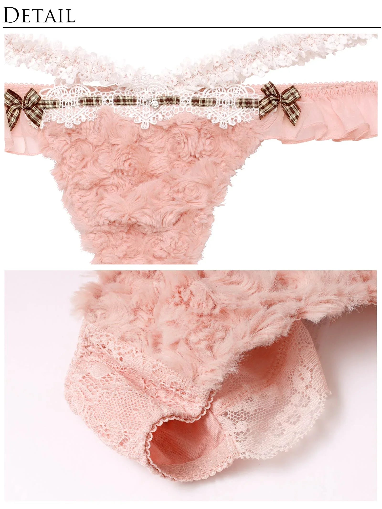 【明日花キララプロデュース/WhipBunny】Charming Teddy Bear Bra&T-back チャーミングテディベアブラ&Tバック - 【公式】247Lingerie