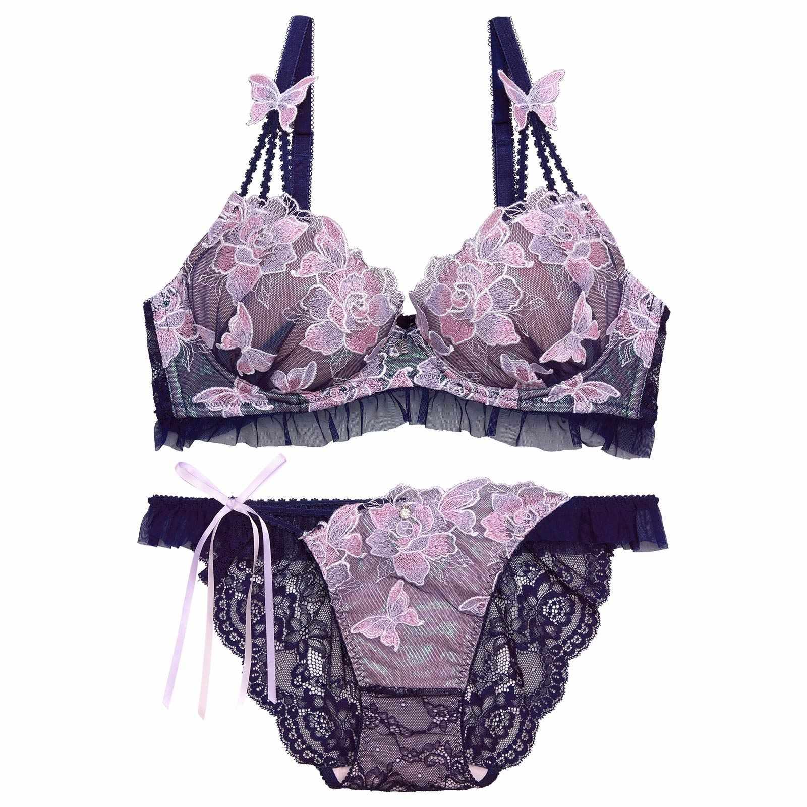 【明日花キララプロデュース/WhipBunny】Papillon Rose Fairy Bra&Shorts / パピヨンローズフェアリーブラ&ショーツ - 【公式】247Lingerie