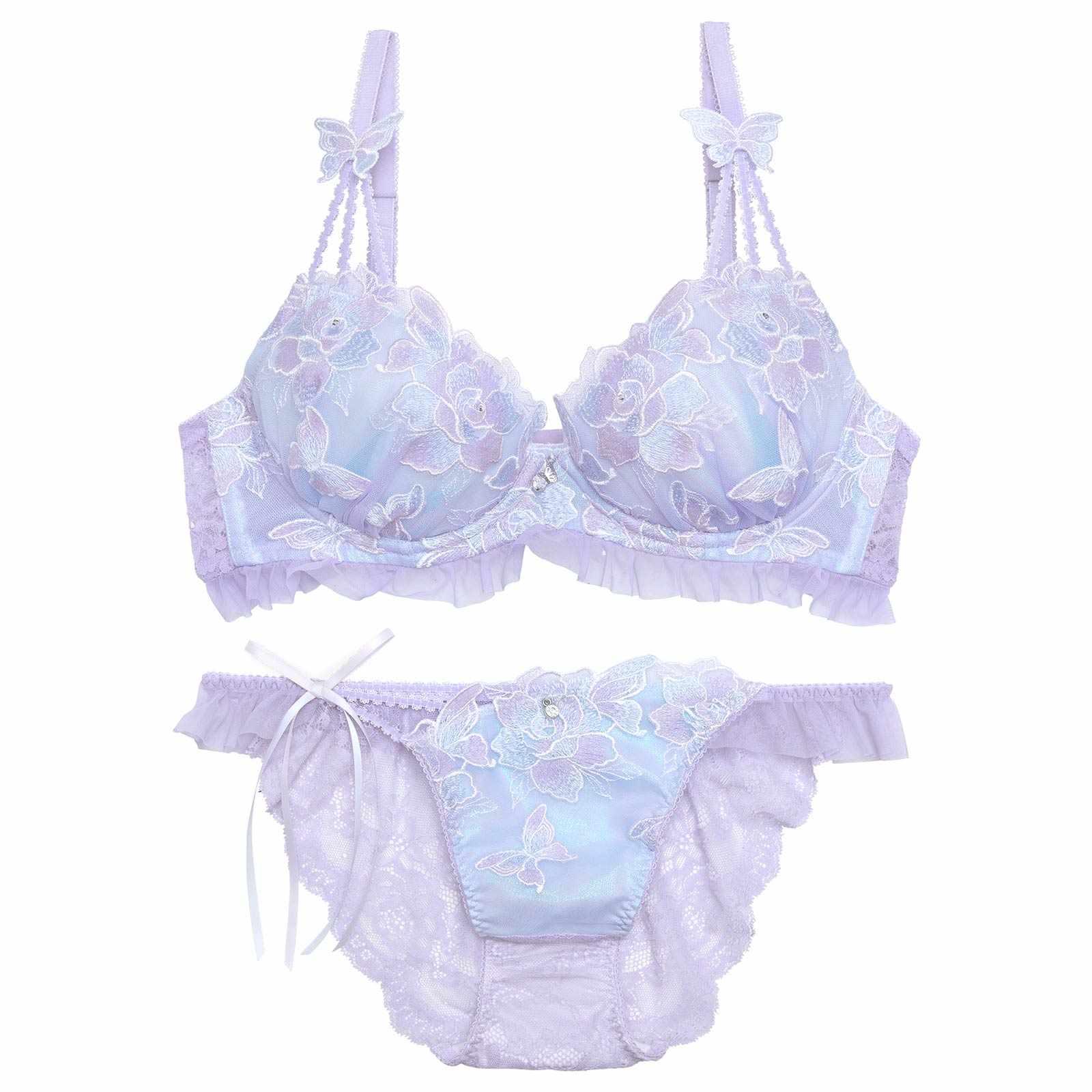 【明日花キララプロデュース/WhipBunny】Papillon Rose Fairy Bra&Shorts / パピヨンローズフェアリーブラ&ショーツ - 【公式】247Lingerie
