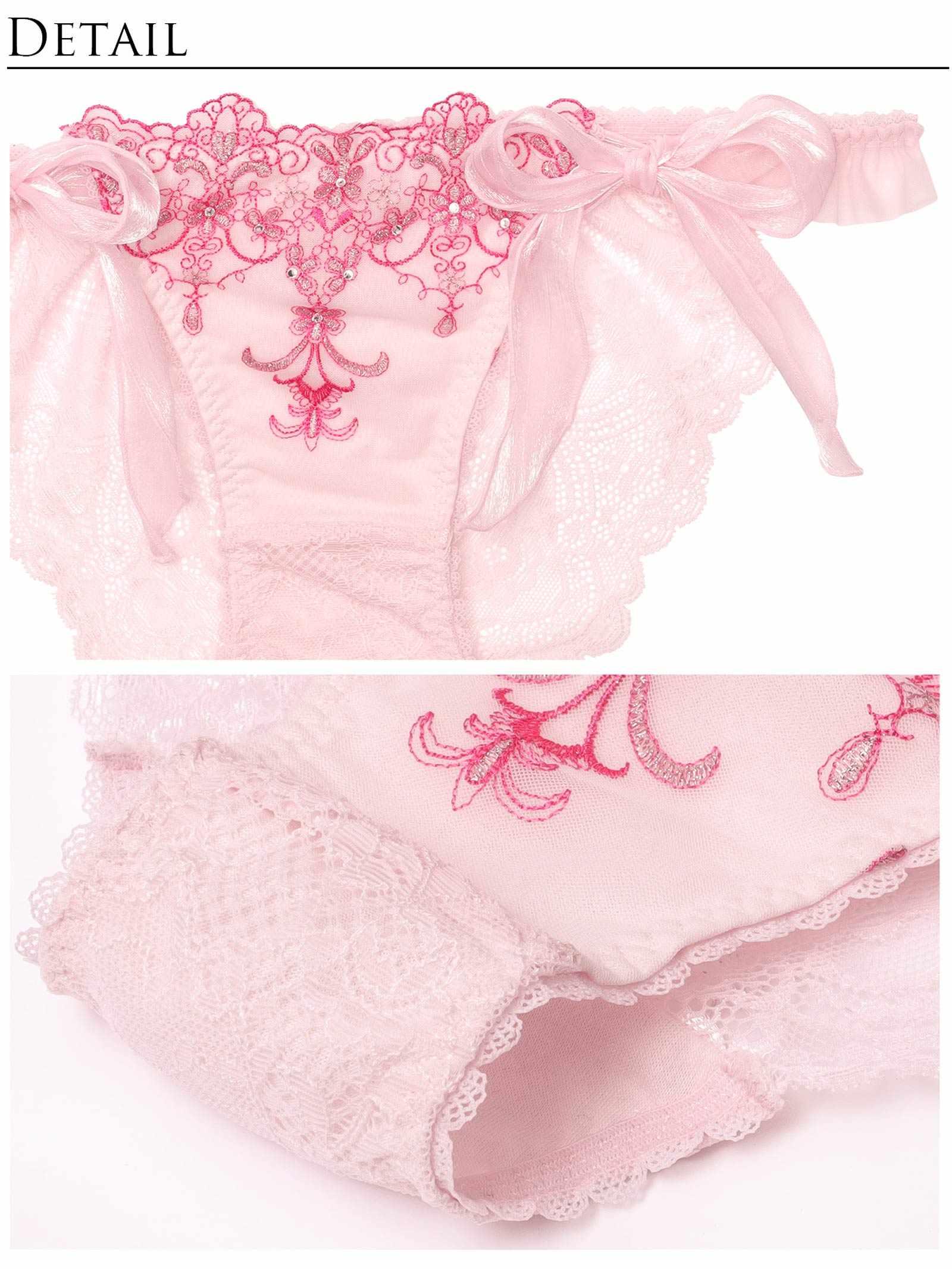 【明日花キララプロデュース/WhipBunny】Arabesque Chiffon Princess Bra&Shorts / アラベスクシフォンプリンセスブラ&ショーツ - 【公式】247Lingerie