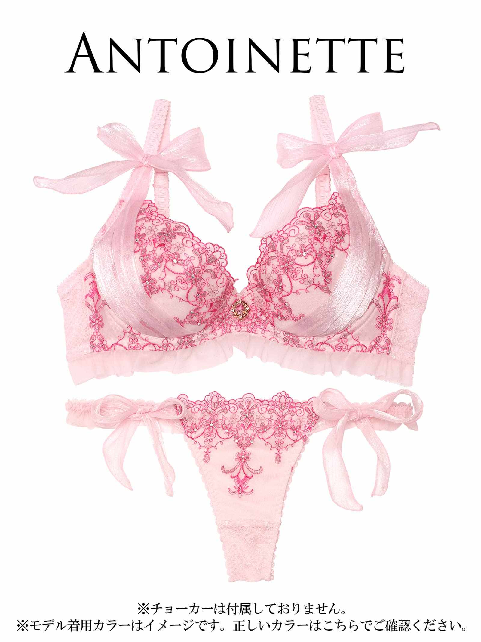 4/18新作!【明日花キララプロデュース/WhipBunny】Arabesque Chiffon Princess Bra&T-back / アラベスクシフォンプリンセスブラ&Tバック