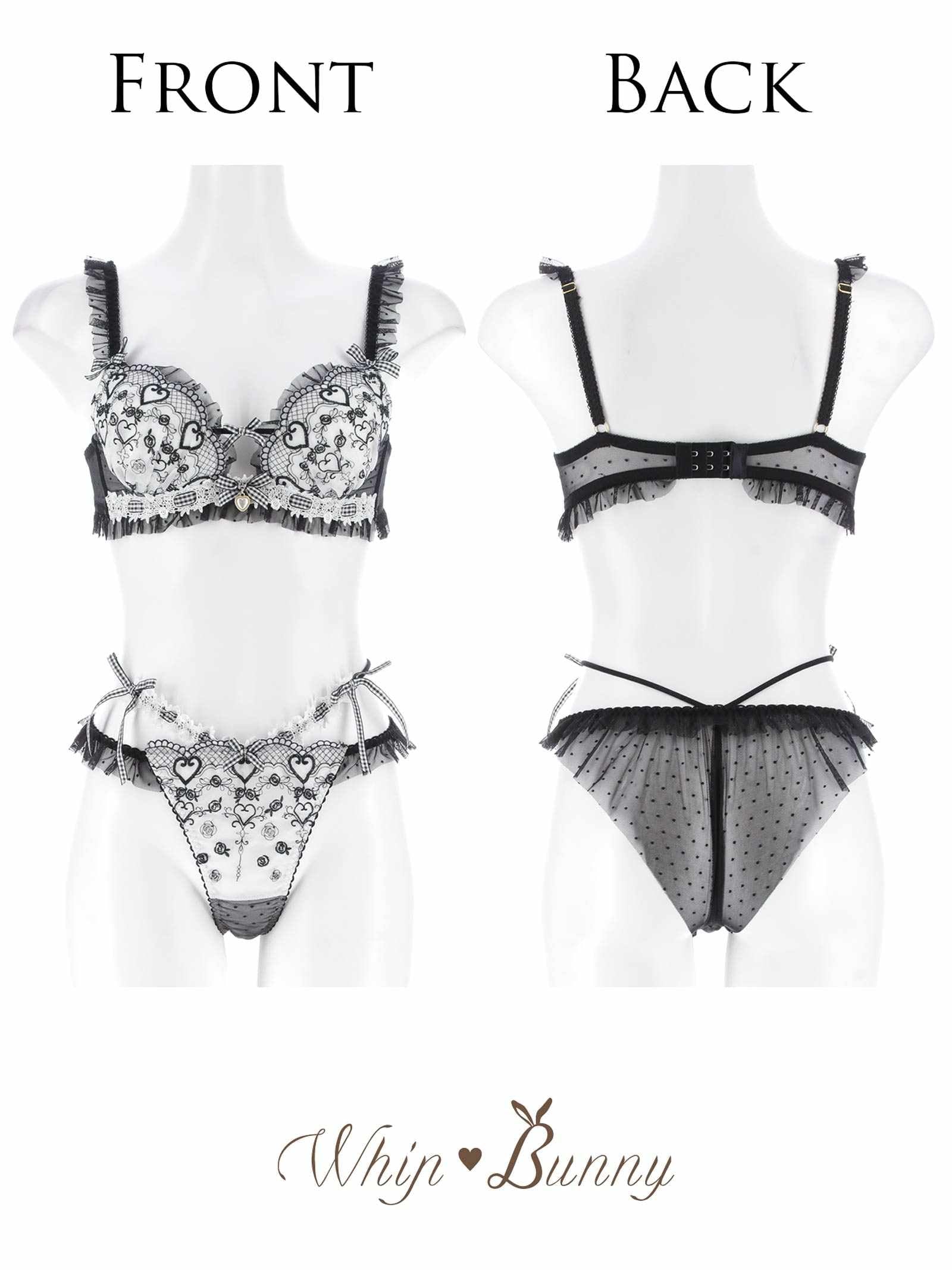 6/2新作!【明日花キララプロデュース/WhipBunny】Romantique Fille Bra&Shorts/ ロマンティックフィーユブラ&ショーツ