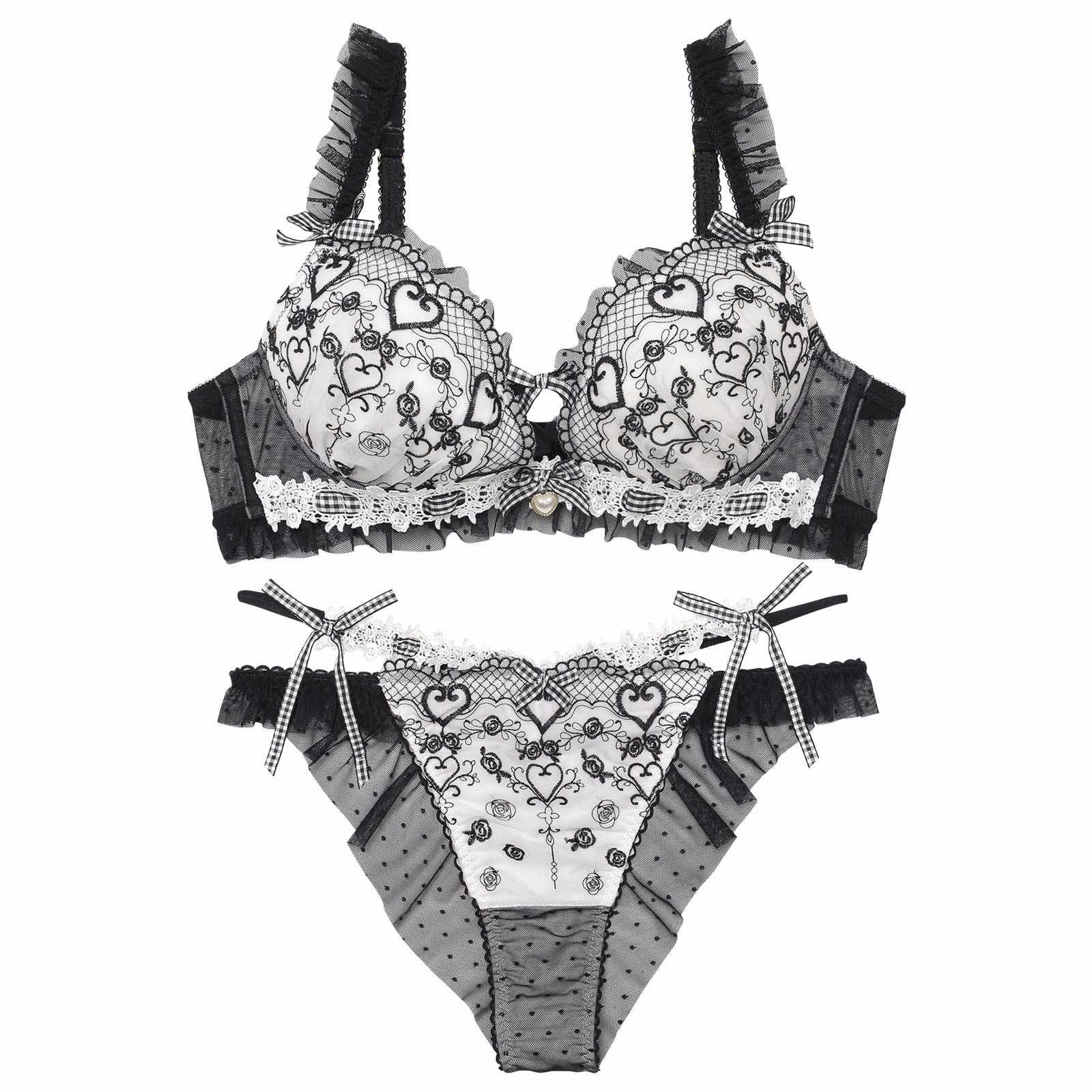 【明日花キララプロデュース/WhipBunny】Romantique Fille Bra&Shorts/ ロマンティックフィーユブラ&ショーツ