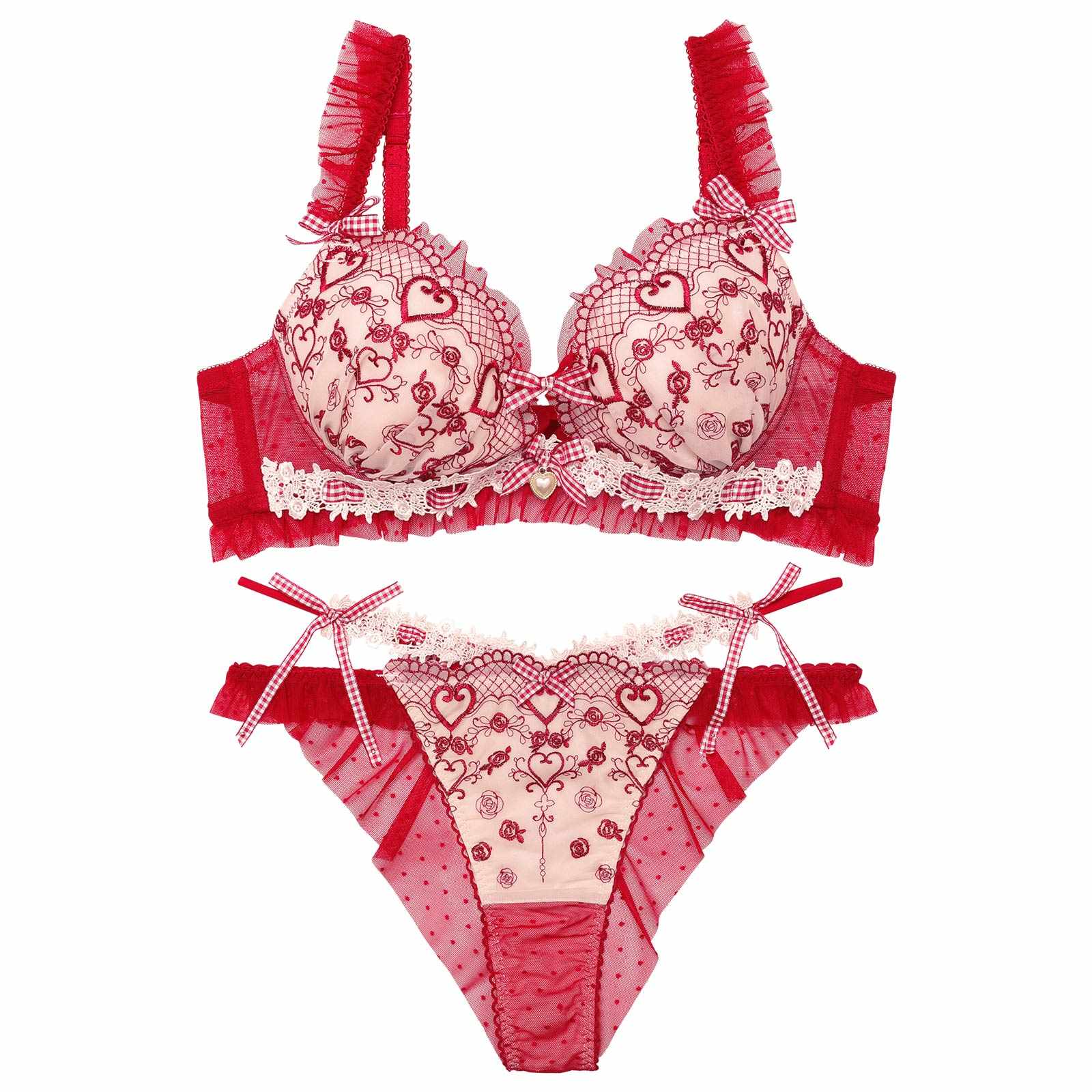 【明日花キララプロデュース/WhipBunny】Romantique Fille Bra&Shorts/ ロマンティックフィーユブラ&ショーツ