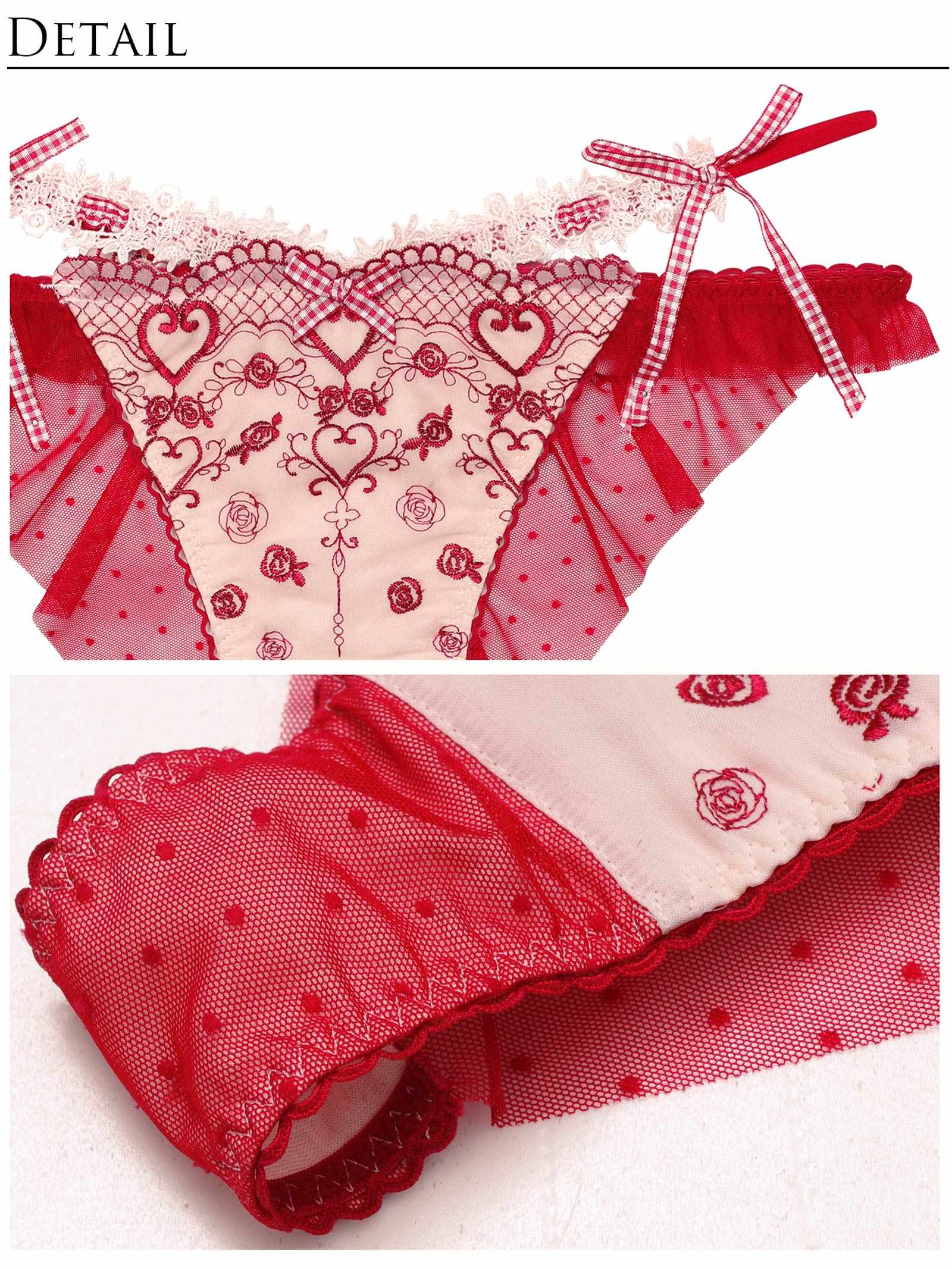 6/2新作!【明日花キララプロデュース/WhipBunny】Romantique Fille Bra&Shorts/ ロマンティックフィーユブラ&ショーツ