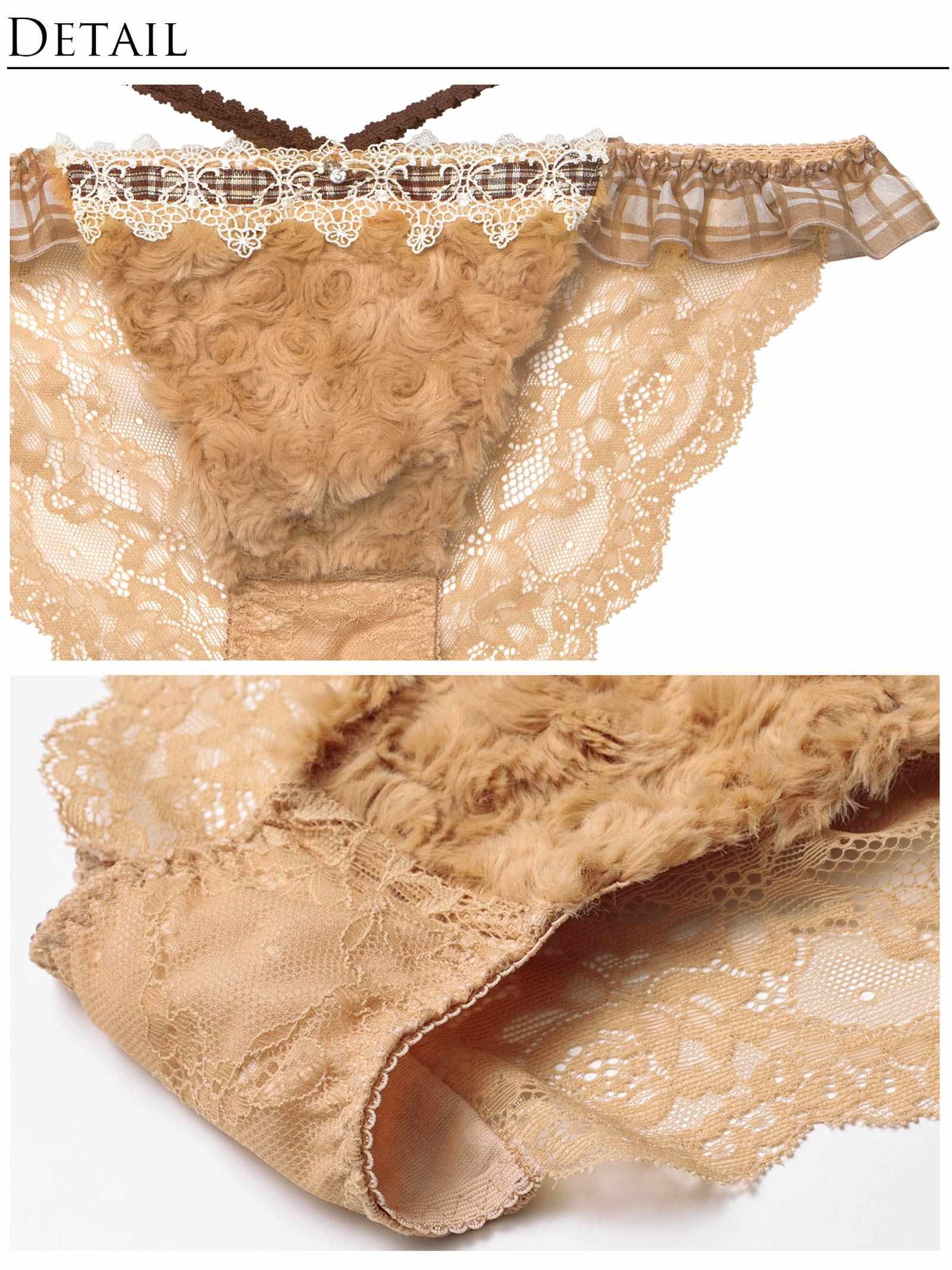 12/5新作!【明日花キララプロデュース/WhipBunny】Charming Teddy Bear Bra&Shorts / チャーミングテディベアブラ&ショーツ