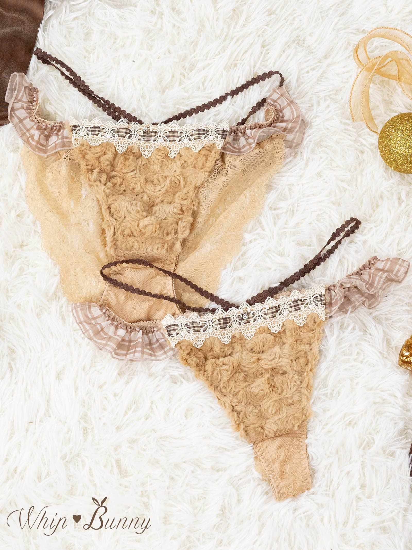 12/5新作!【明日花キララプロデュース/WhipBunny】Charming Teddy Bear Shorts / チャーミングテディベアショーツ