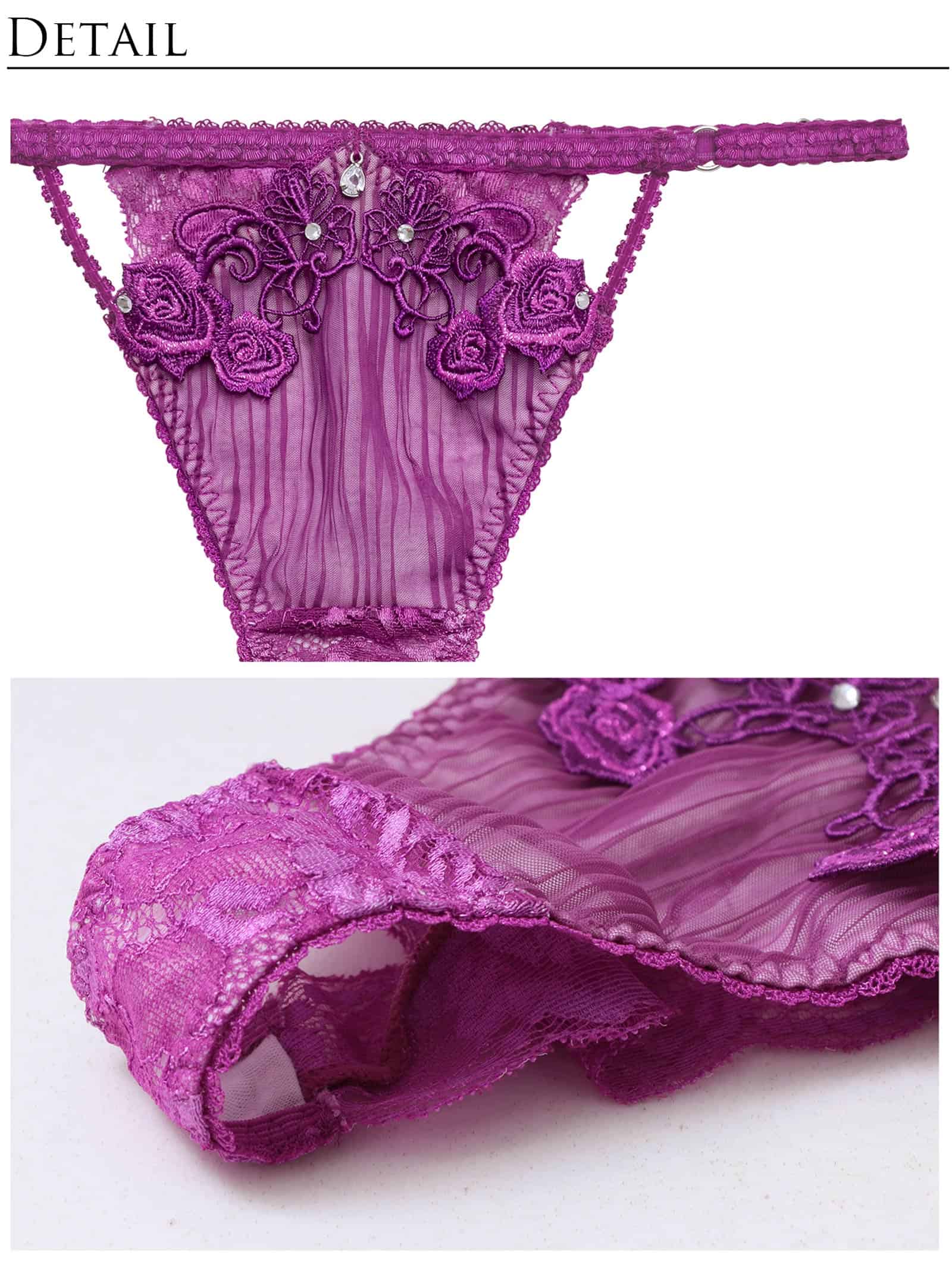 7/17新作!【明日花キララプロデュース/WhipBunny】Sheer Pleats Rose Shorts / シアープリーツローズショーツ
