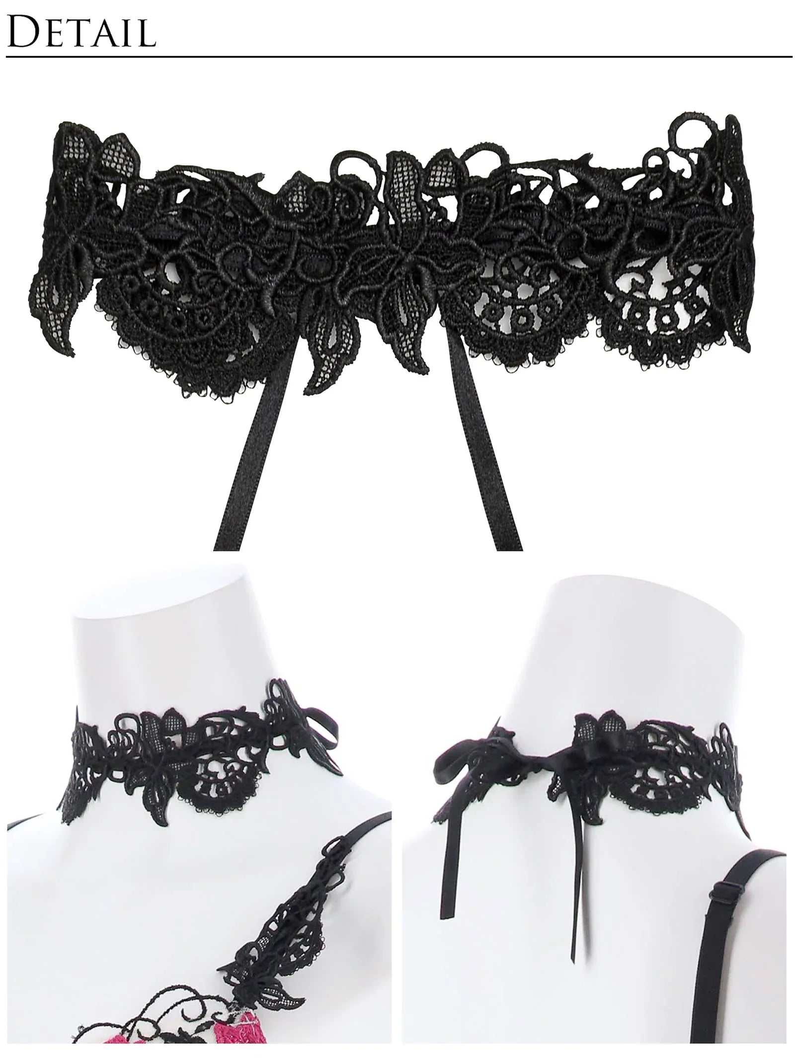 【明日花キララプロデュース/WhipBunny】Gorgeous Shine Rose Choker /RosePink ゴージャスシャインローズチョーカーブラ&ショーツ/ローズピンク - 【公式】247Lingerie