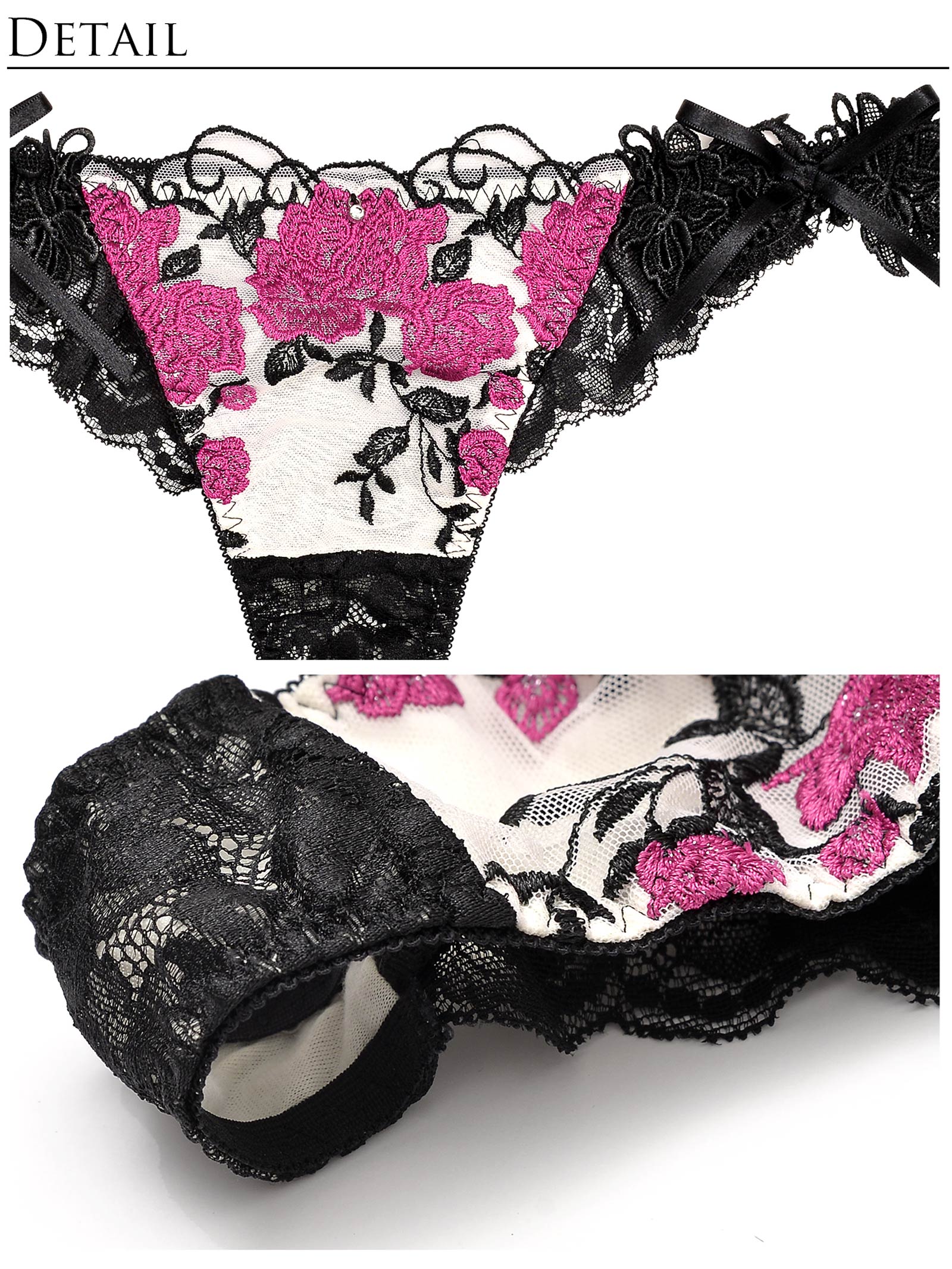 7/29新作!【明日花キララプロデュース/WhipBunny】Gorgeous Shine Rose Choker /RosePink ゴージャスシャインローズチョーカーブラ&Tバック/ローズピンク