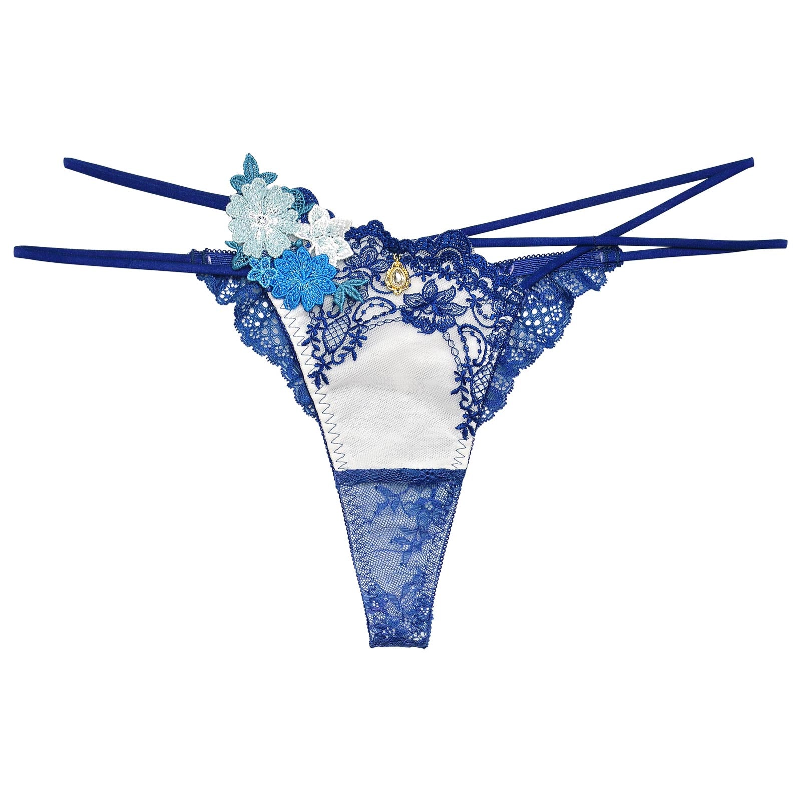 11/18再販!【明日花キララプロデュース/WhipBunny】ドレッシーフラワーレディショーツ/Tバック