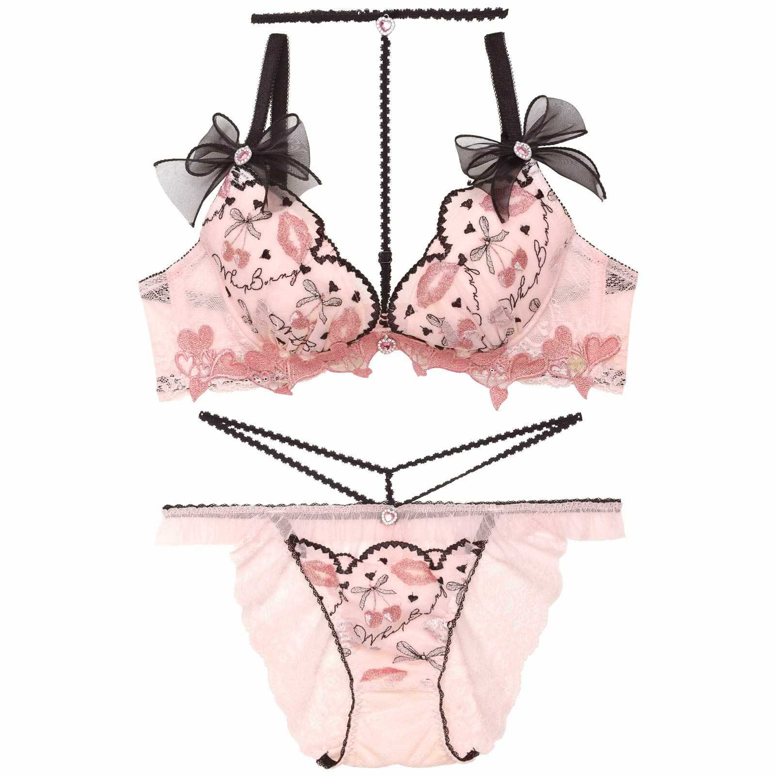 【明日花キララプロデュース/WhipBunny】Dazzling Rouge Cherry Bra&Shorts / ダズリンルージュチェリーブラ&ショーツ