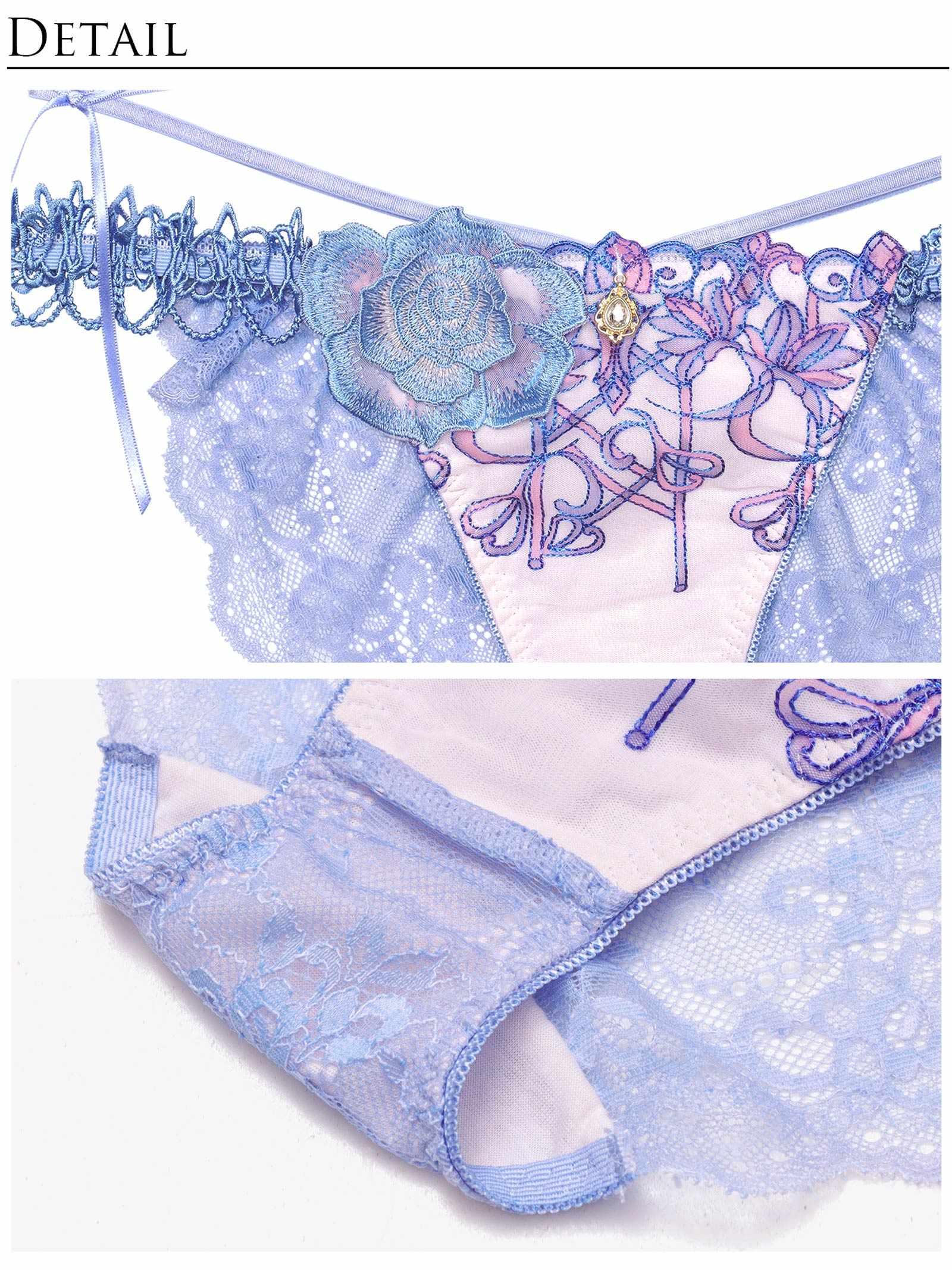 5/19再販!【明日花キララプロデュース/WhipBunny】Royal Stained Glass Bra&Shorts / ロイヤルステンドグラスブラ&ショーツ