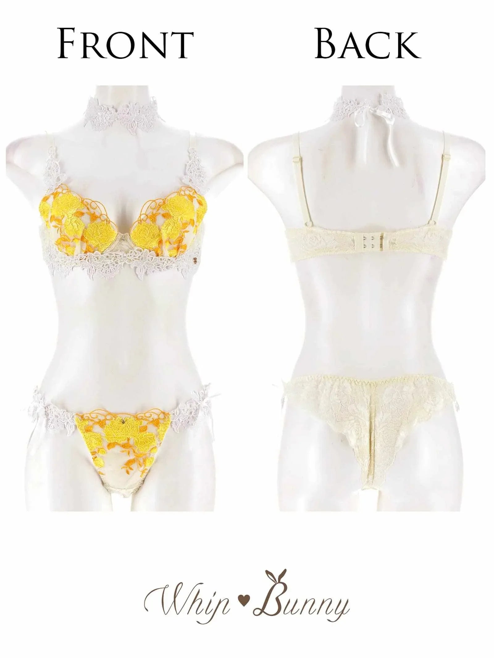 8/15新作!【明日花キララプロデュース/WhipBunny】Gorgeous Shine Rose Choker Bra&T-back ゴージャスシャインローズチョーカーブラ&Tバック