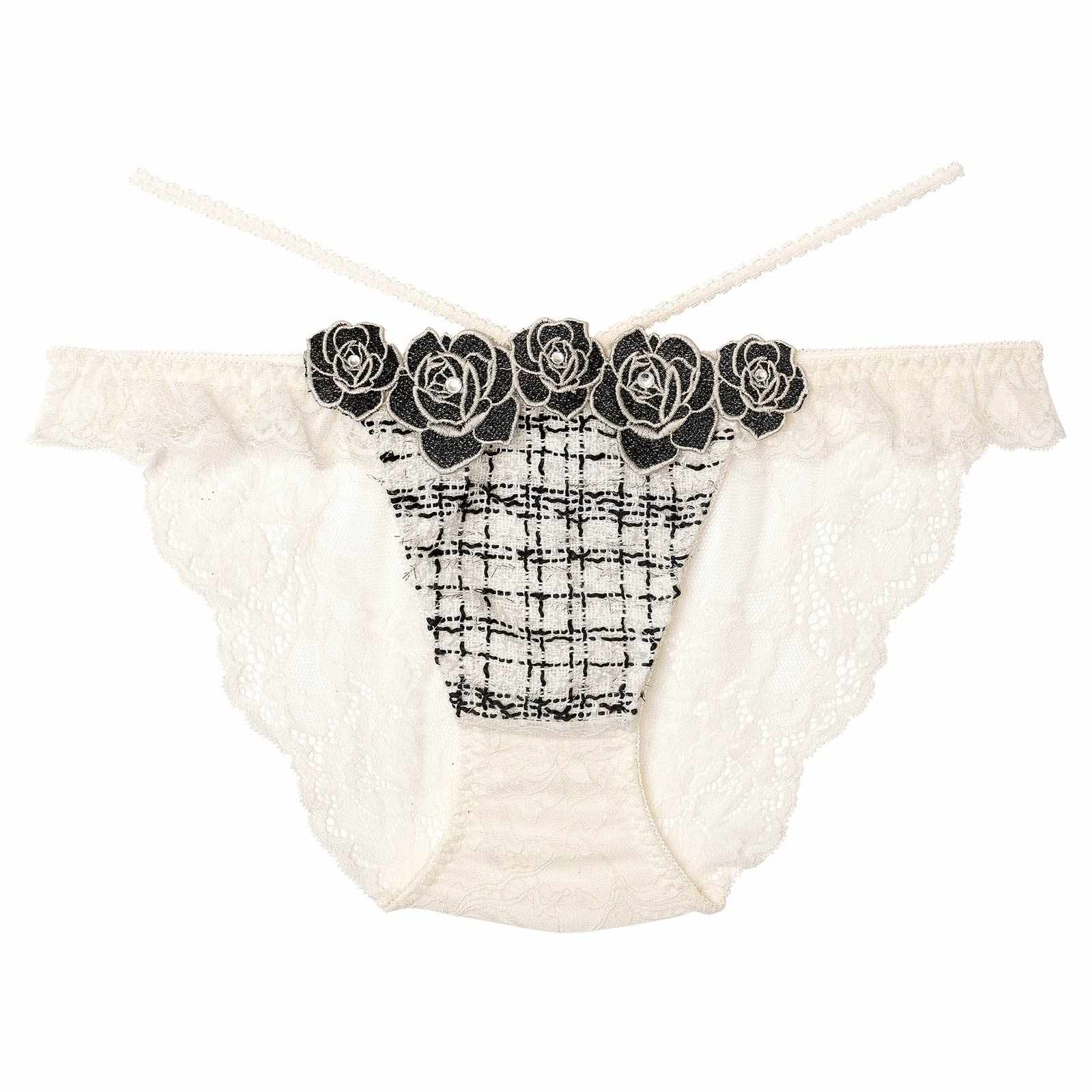 11/11再販!【明日花キララプロデュース/WhipBunny】Tweed Jewelry Rose Shorts / ツイードジュエリーローズショーツ