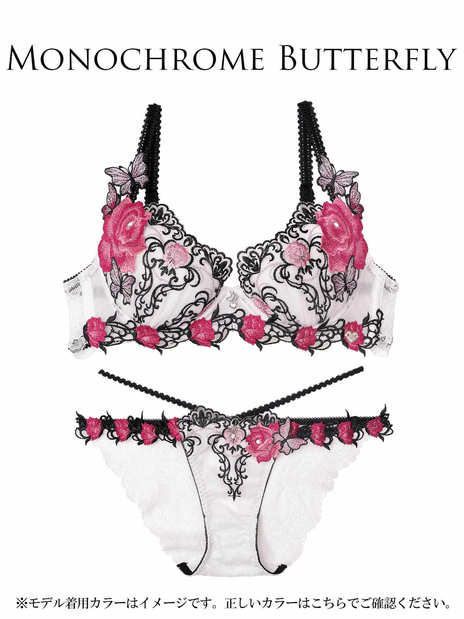 10/3新作!【明日花キララプロデュース/WhipBunny】Gothic Butterfly Bloom Bra&Shorts / ゴシックバタフライブルームブラ&ショーツ