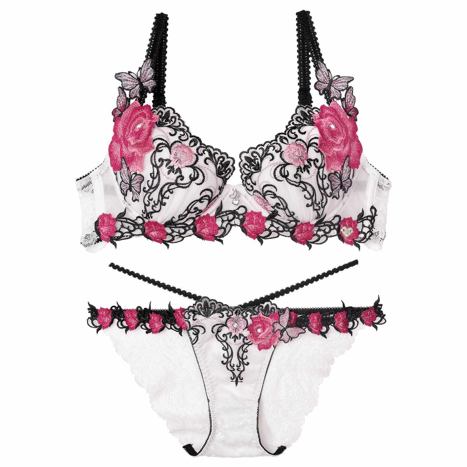 【明日花キララプロデュース/WhipBunny】Gothic Butterfly Bloom Bra&Shorts / ゴシックバタフライブルームブラ&ショーツ