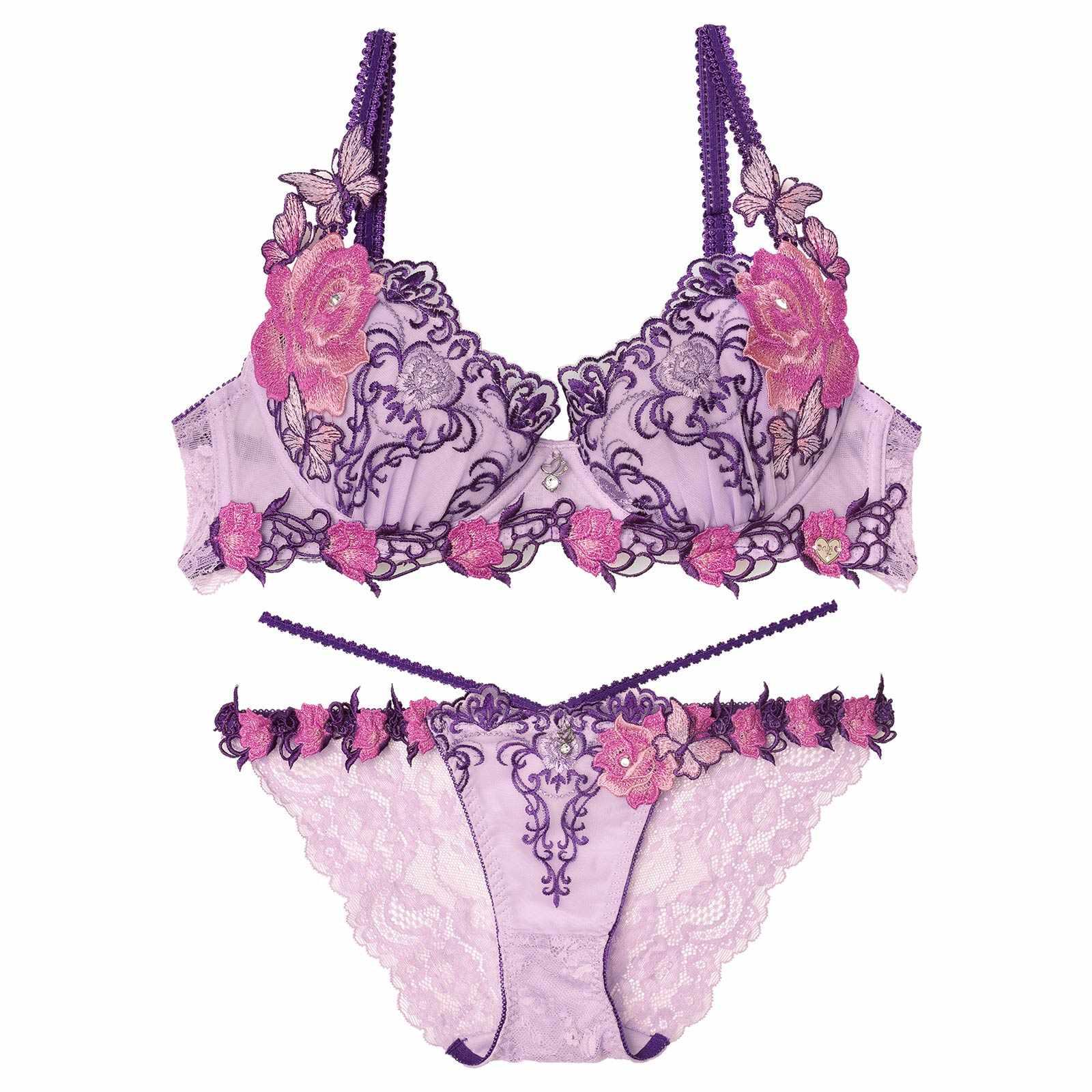【明日花キララプロデュース/WhipBunny】Gothic Butterfly Bloom Bra&Shorts / ゴシックバタフライブルームブラ&ショーツ