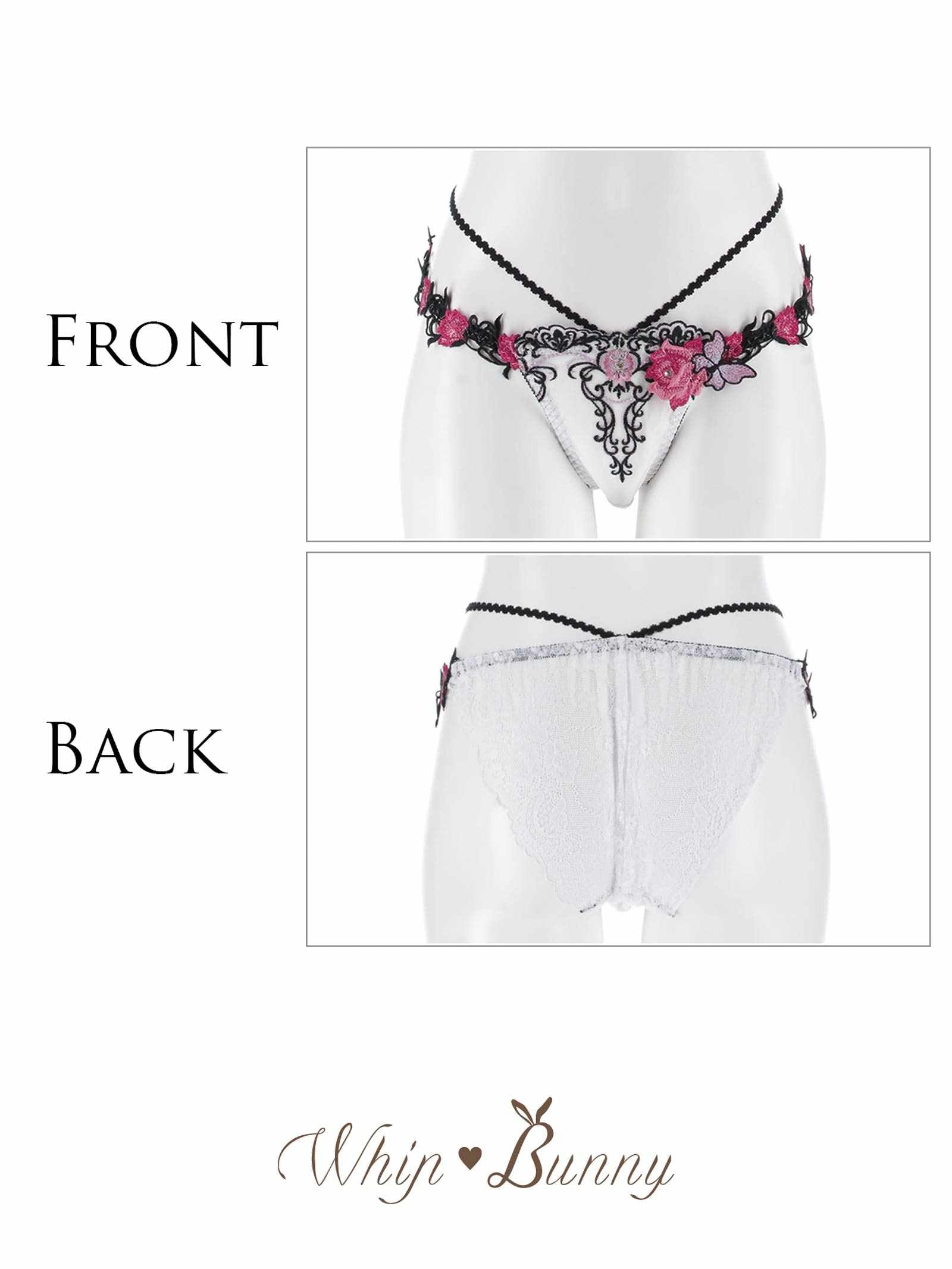 10/3新作!【明日花キララプロデュース/WhipBunny】Gothic Butterfly Bloom Shorts / ゴシックバタフライブルームショーツ