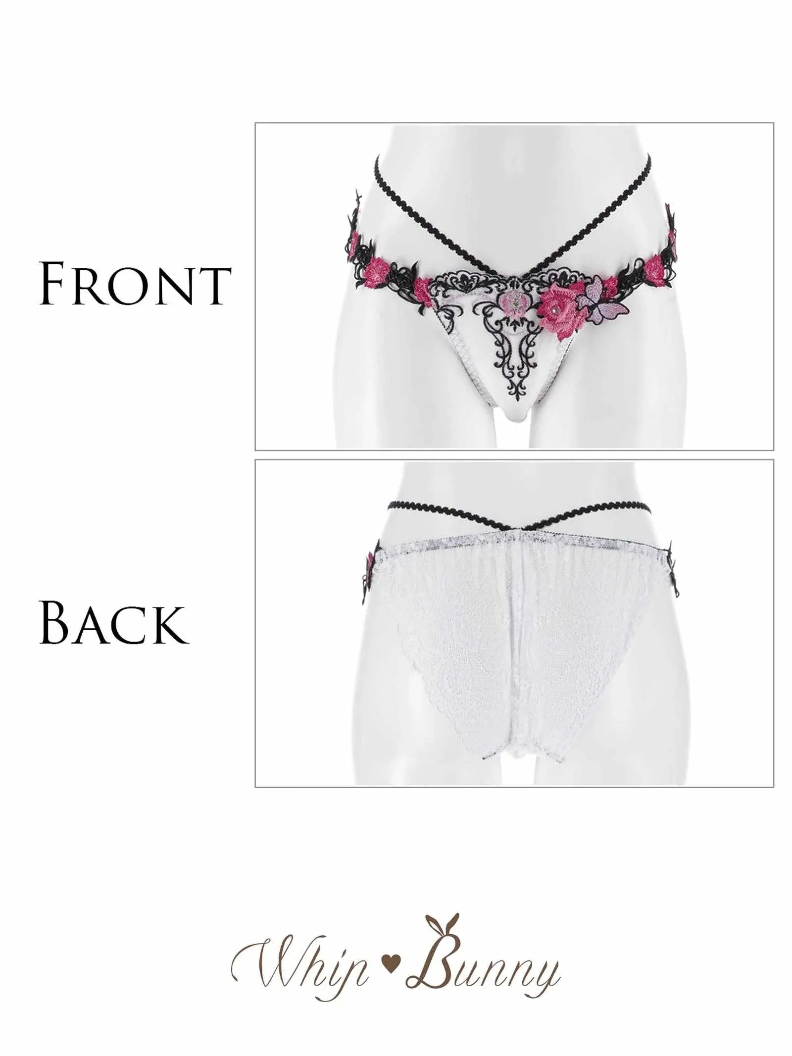 10/3新作!【明日花キララプロデュース/WhipBunny】Gothic Butterfly Bloom Shorts / ゴシックバタフライブルームショーツ