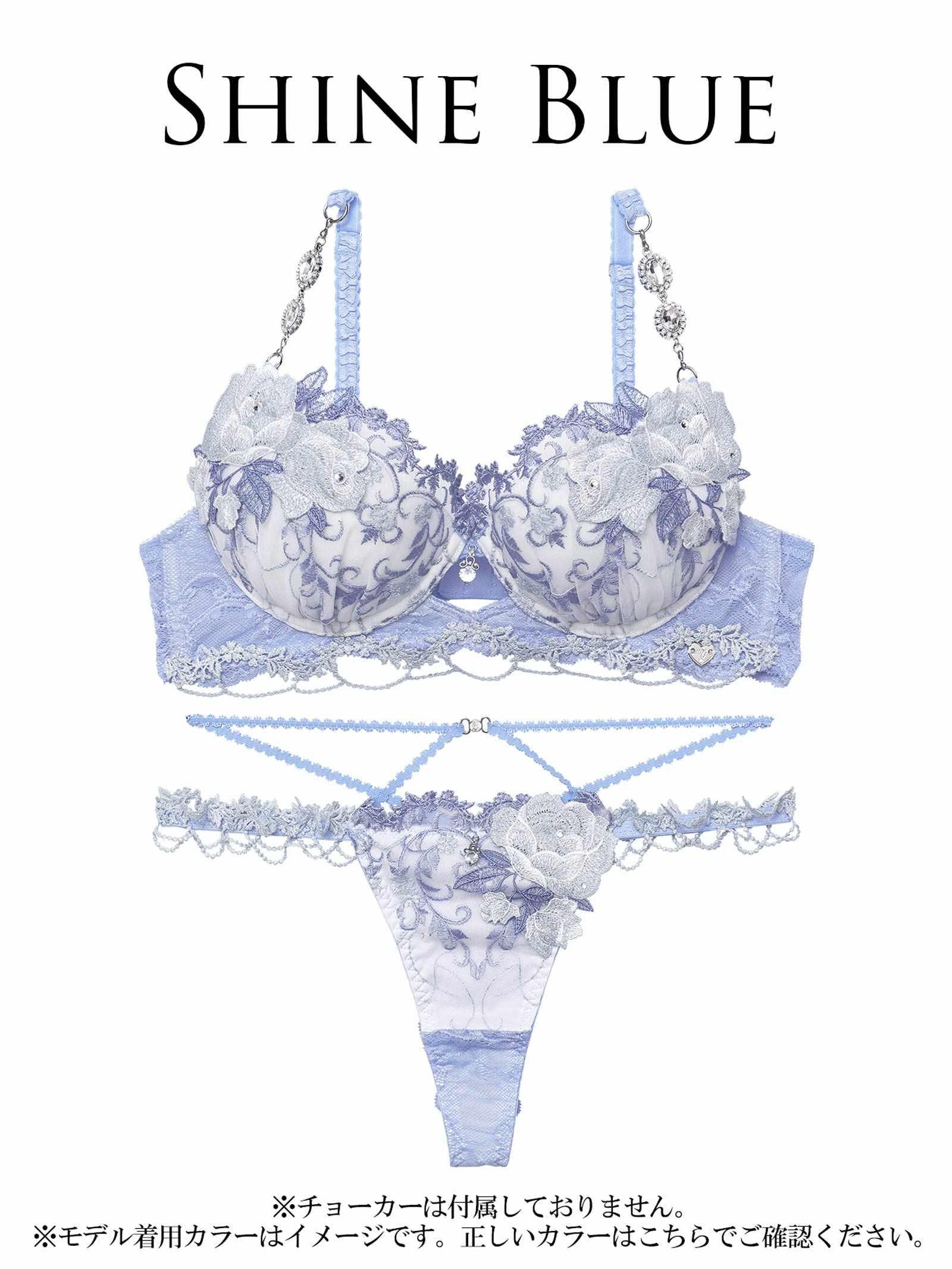 12/19新作!【明日花キララプロデュース/WhipBunny】Princess Ivy Rose Bra&T-back / プリンセスアイビーローズブラ&Tバック