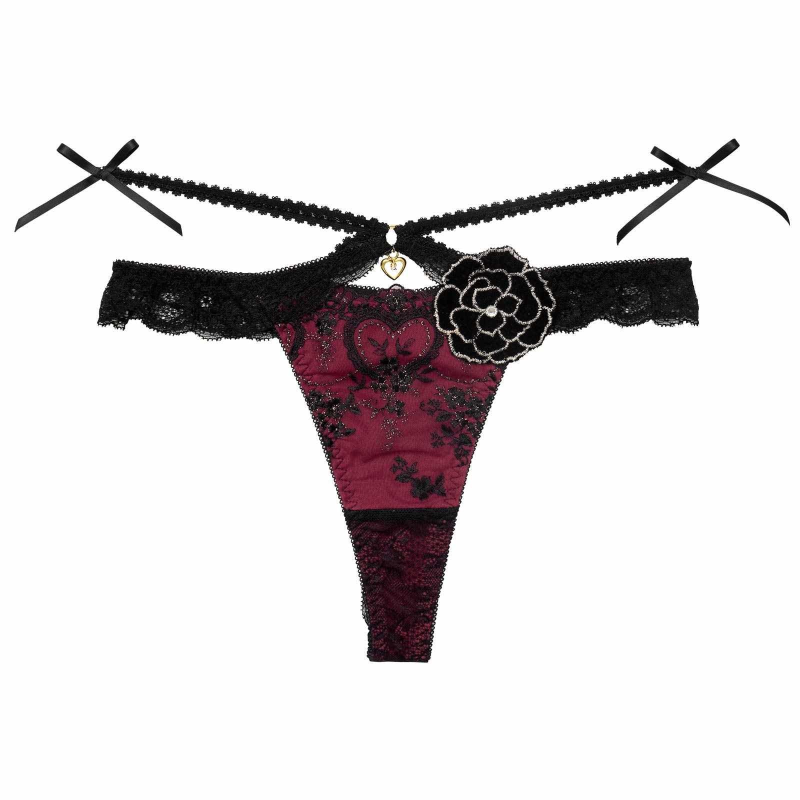 【明日花キララプロデュース/WhipBunny】Damasuku Heart Bloom Shorts / ダマスクハートブルームショーツ