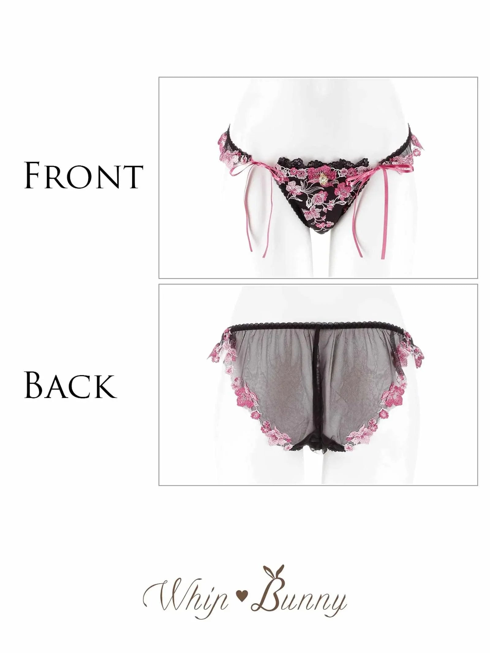 1/19新作!【明日花キララプロデュース/WhipBunny】Romantic Ribbon Bouquet Shorts/ ロマンティックリボンブーケショーツ