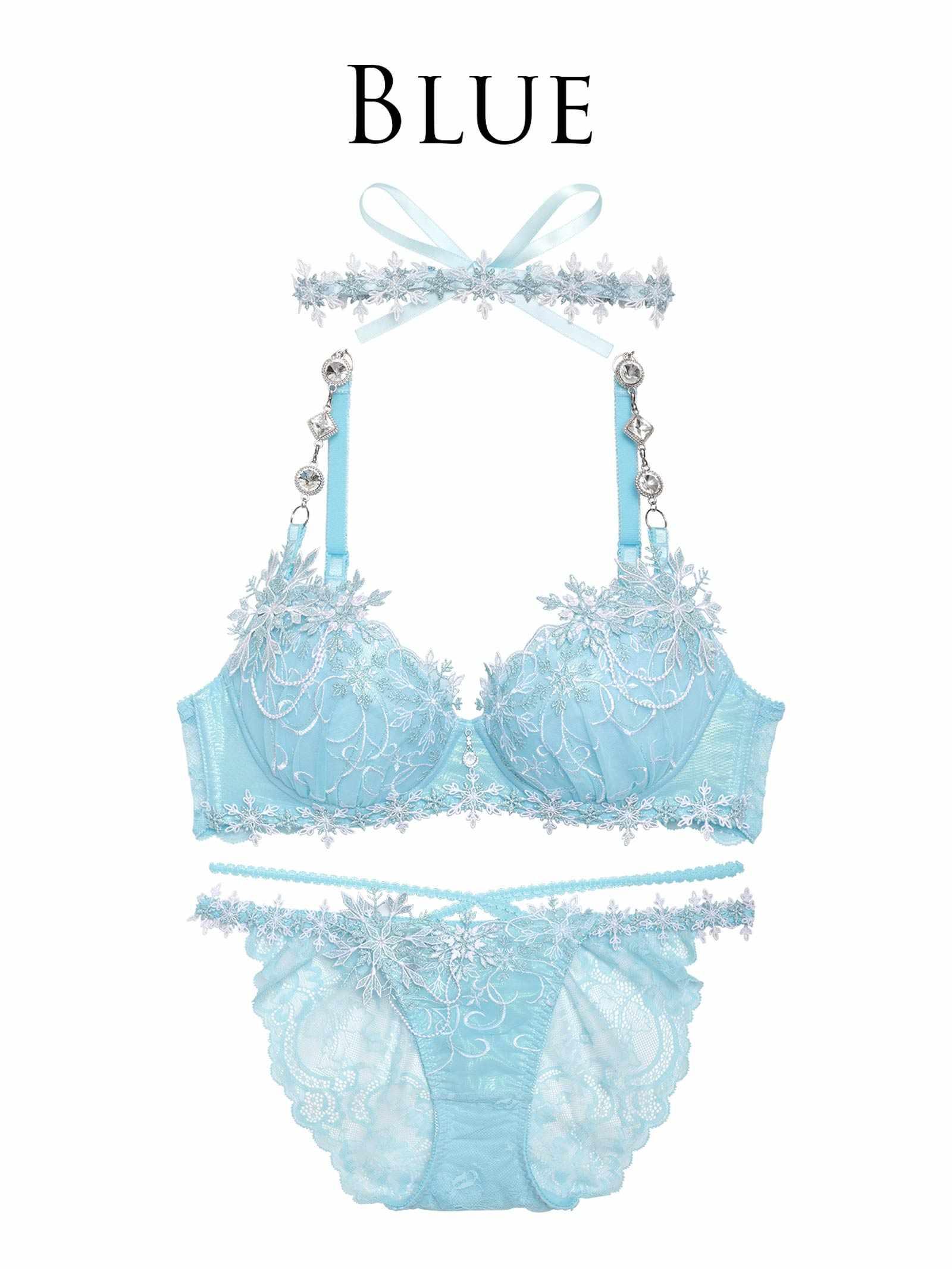 【明日花キララプロデュース/WhipBunny】Aurora Snow Queen Bra&Shorts オーロラスノークイーンブラ&ショーツ - 【公式】247Lingerie