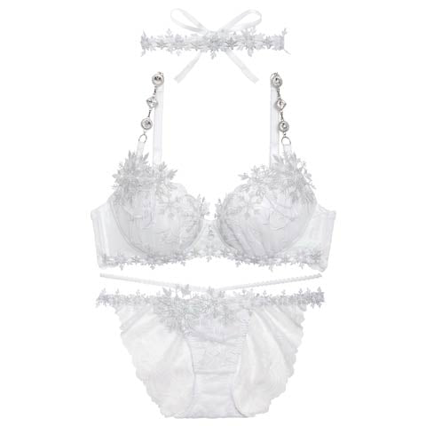 【明日花キララプロデュース/WhipBunny】Aurora Snow Queen Bra&Shorts オーロラスノークイーンブラ&ショーツ - 【公式】247Lingerie
