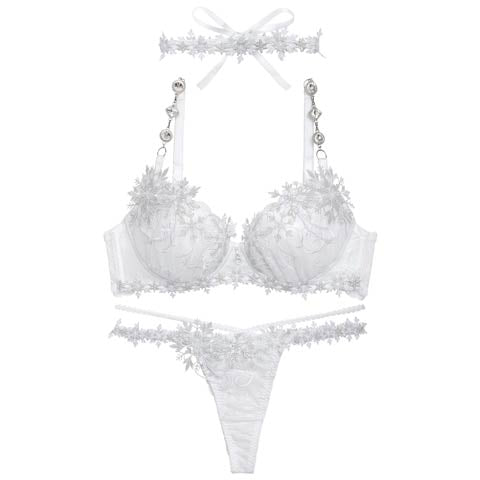 【明日花キララプロデュース/WhipBunny】Aurora Snow Queen Bra&T-back オーロラスノークイーンブラ&Tバック