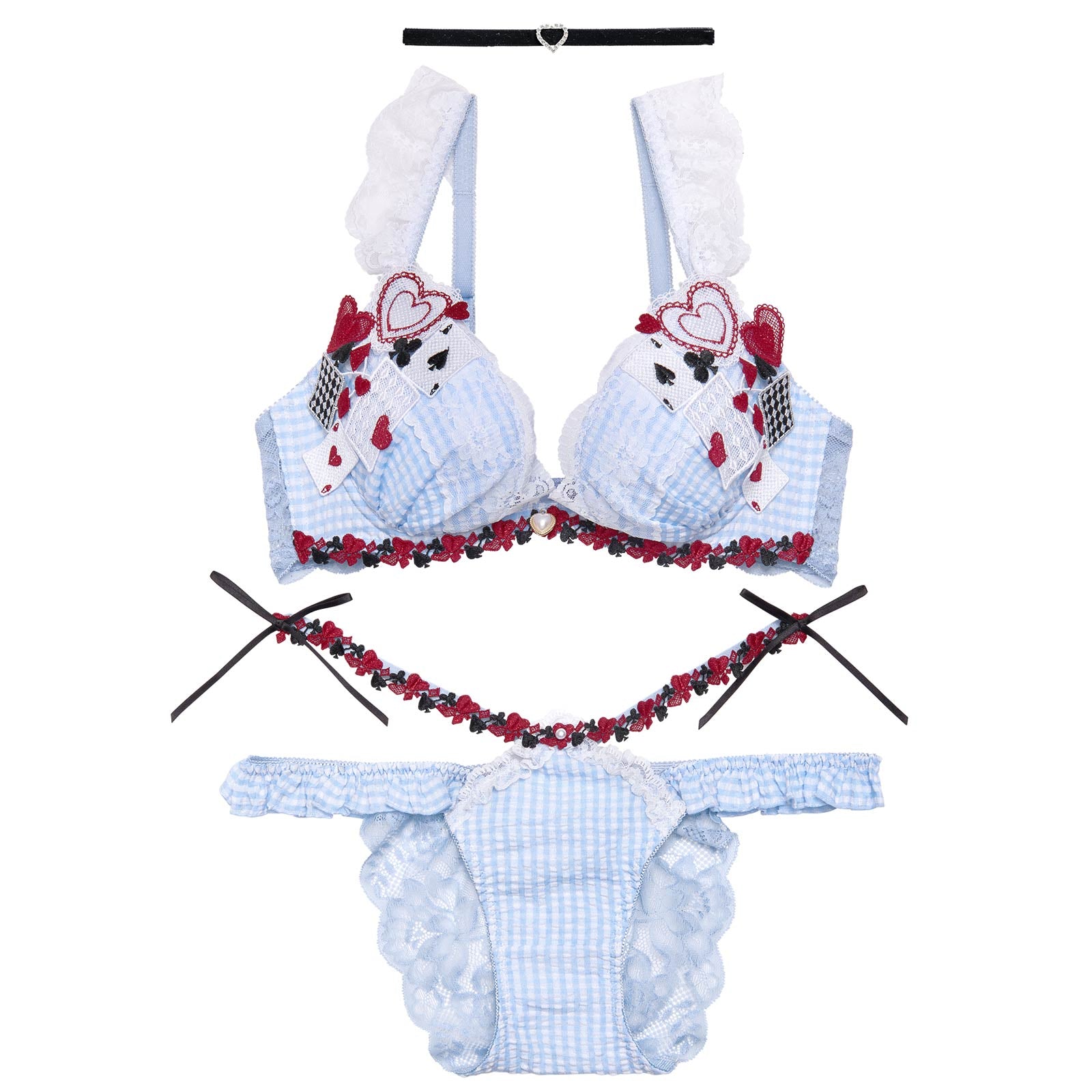 【明日花キララプロデュース/WhipBunny】スウィートワンダーランドブラ&ショーツ/アリス