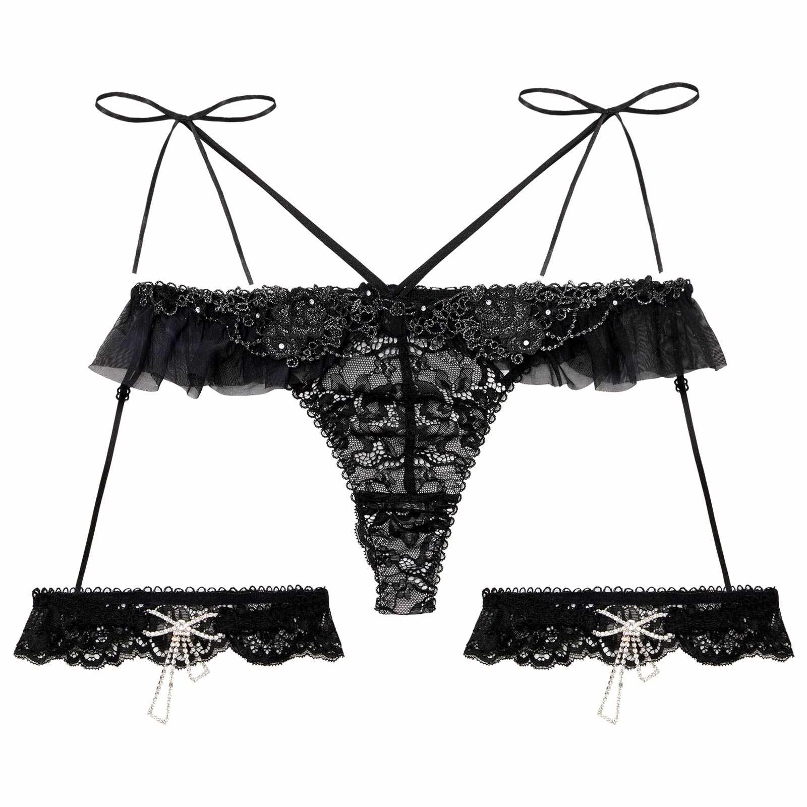 【明日花キララプロデュース/WhipBunny】Queen Rose Bijou Shorts/ クイーンローズビジューショーツ