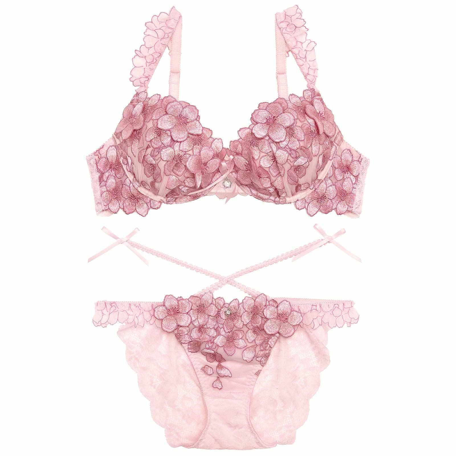 【明日花キララプロデュース/WhipBunny】Blossom Bloom Bra&Shorts/ ブロッサムブルームブラ&ショーツ - 【公式】247Lingerie