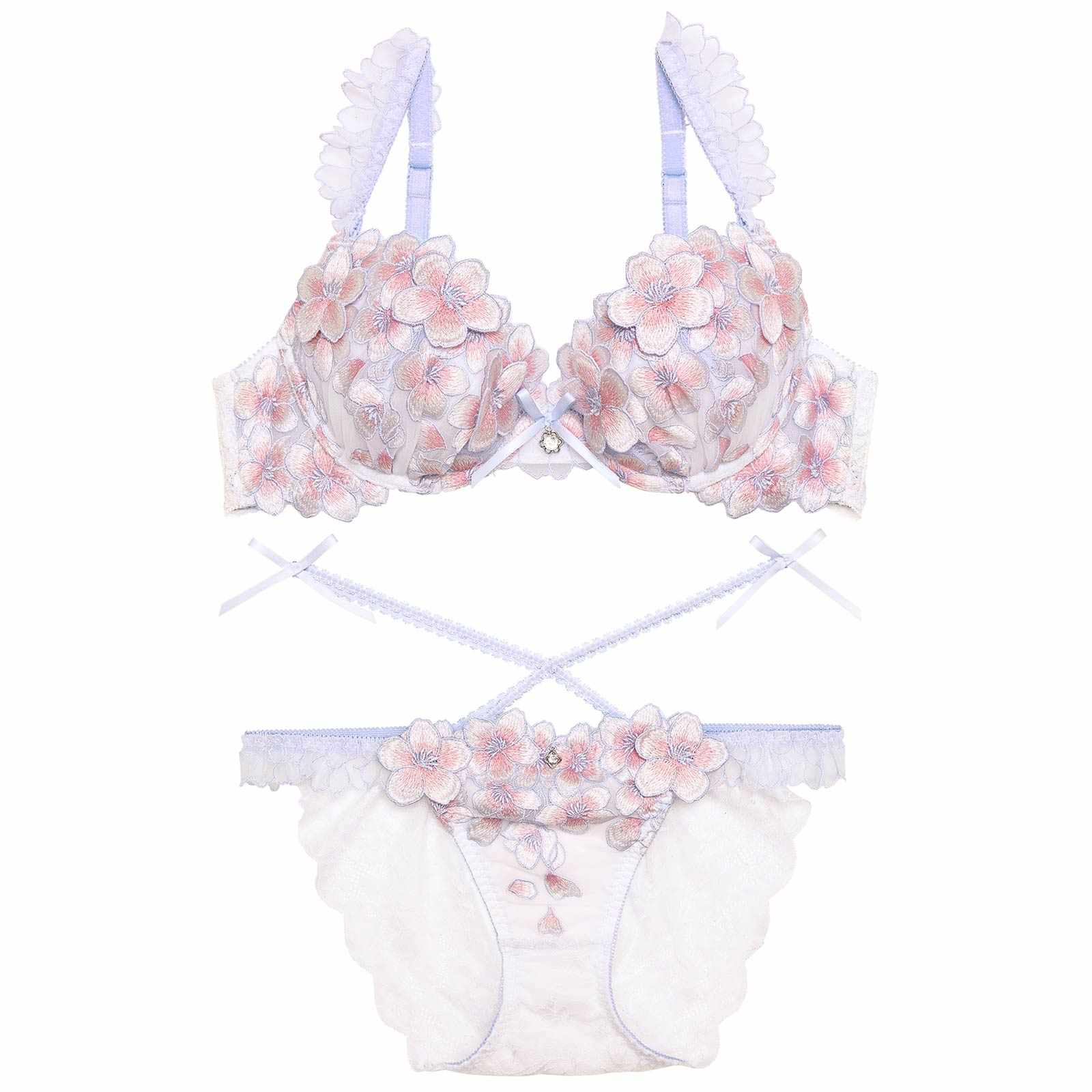 【明日花キララプロデュース/WhipBunny】Blossom Bloom Bra&Shorts/ ブロッサムブルームブラ&ショーツ