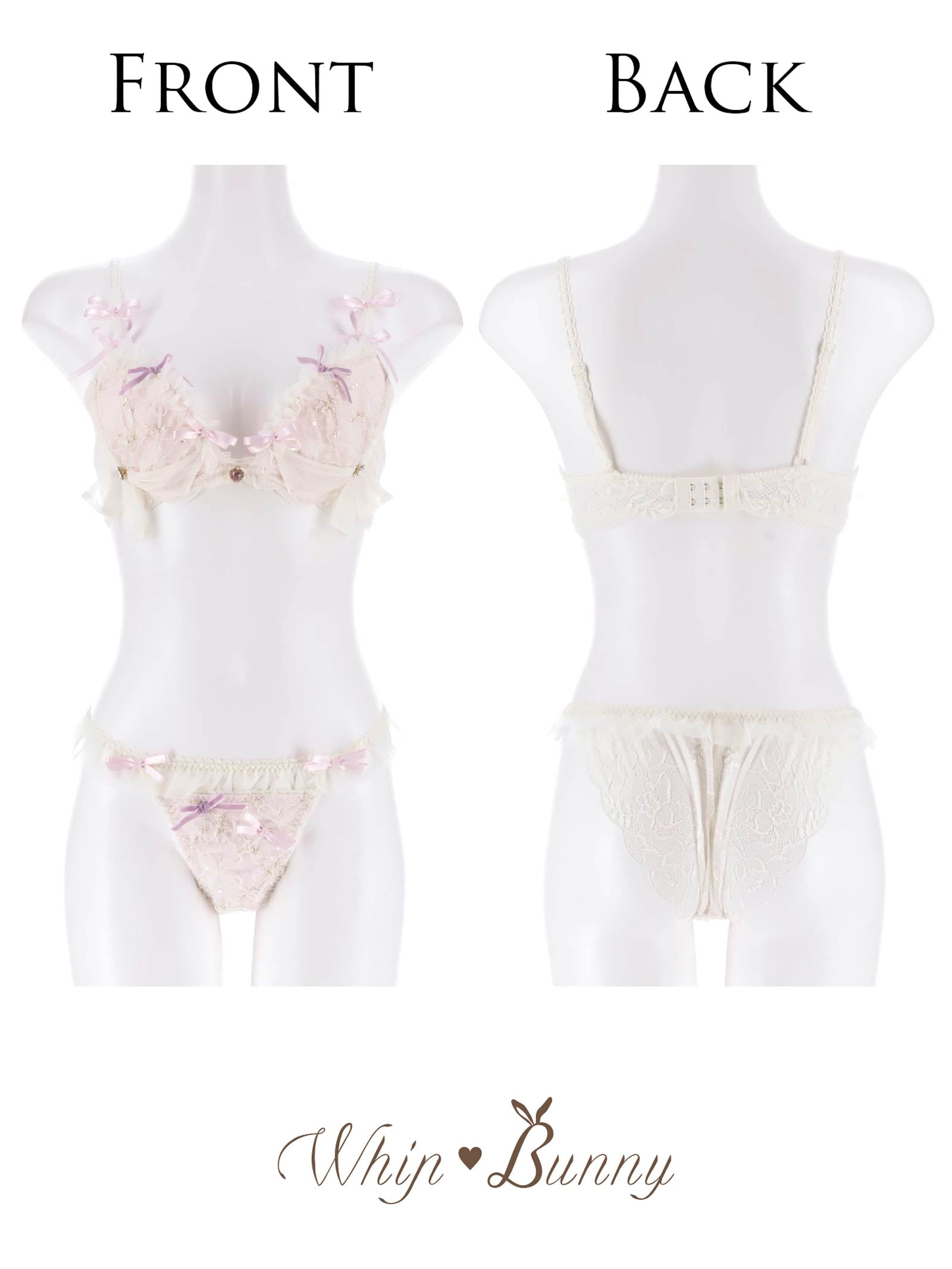 5/2新作!【明日花キララプロデュース/WhipBunny】Twinkle Sweet Candy Bra&Shorts / トゥインクルスイートキャンディブラ&ショーツ