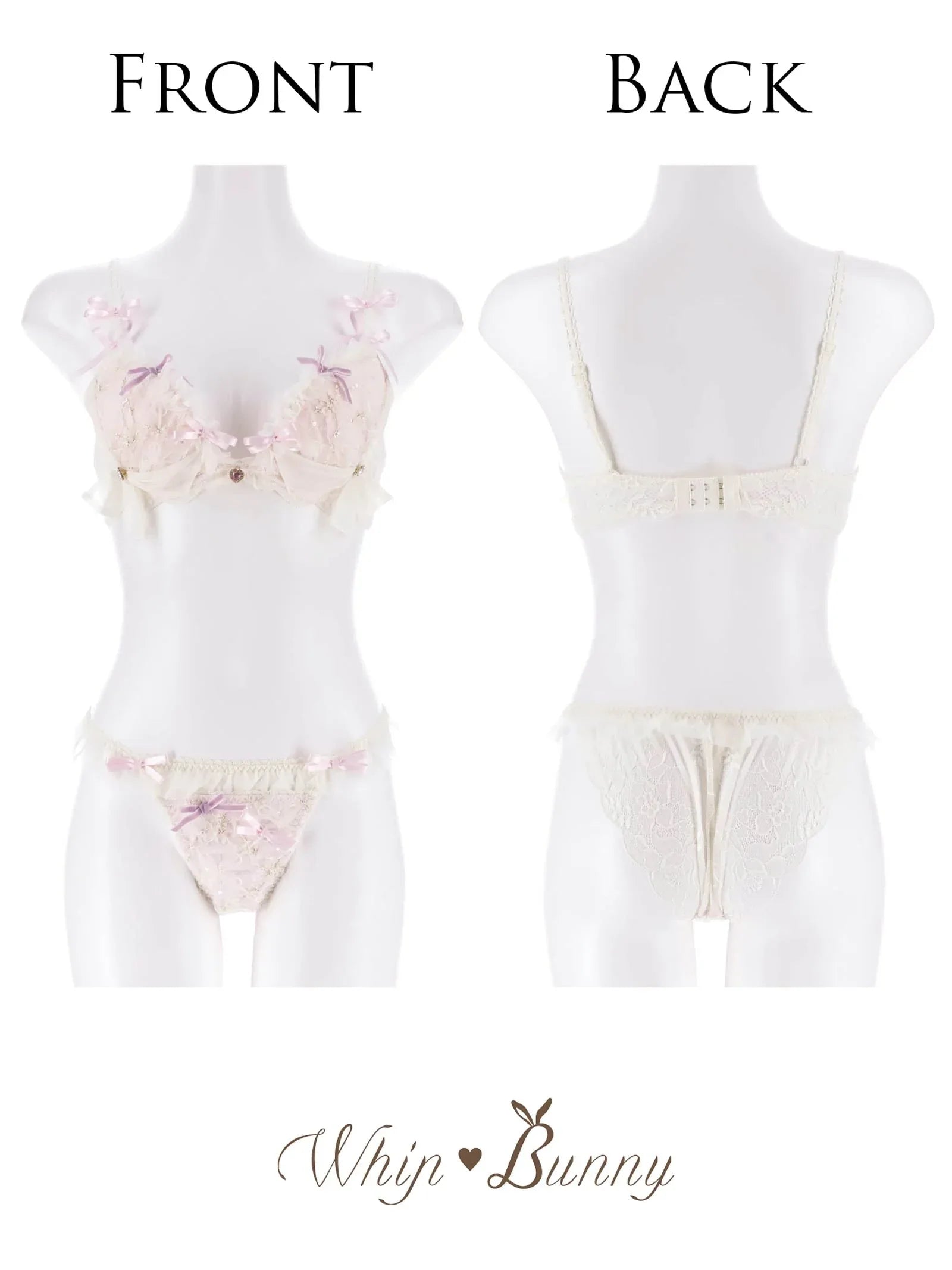 【明日花キララプロデュース/WhipBunny】Twinkle Sweet Candy Bra&Shorts / トゥインクルスイートキャンディブラ&ショーツ - 【公式】247Lingerie