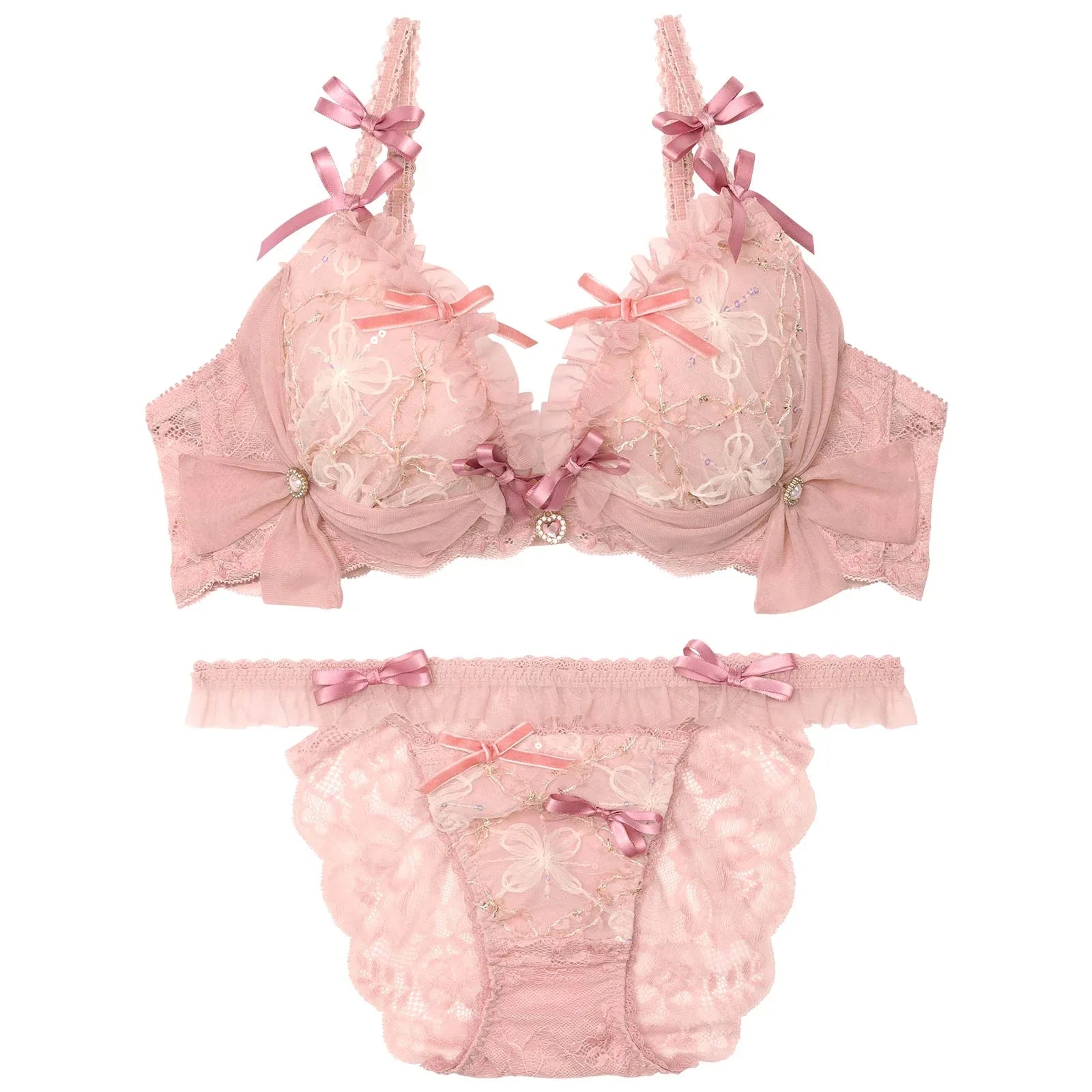 【明日花キララプロデュース/WhipBunny】Twinkle Sweet Candy Bra&Shorts / トゥインクルスイートキャンディブラ&ショーツ - 【公式】247Lingerie