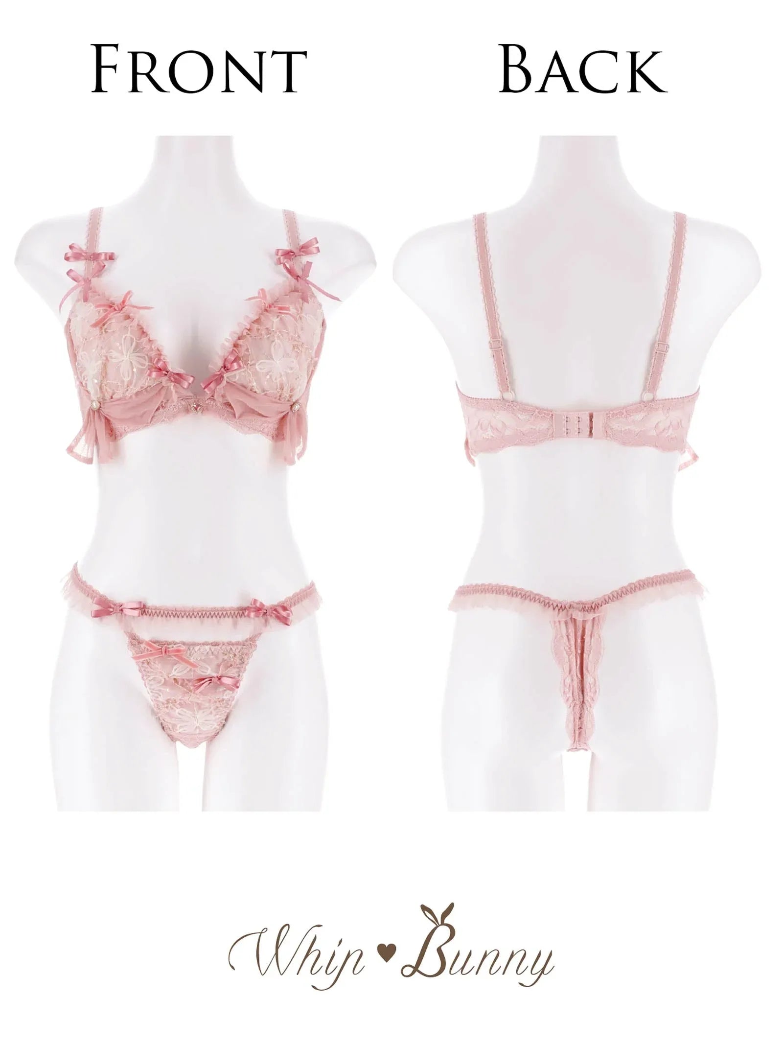 【明日花キララプロデュース/WhipBunny】Twinkle Sweet Candy Bra&T-back / トゥインクルスイートキャンディブラ&Tバック - 【公式】247Lingerie