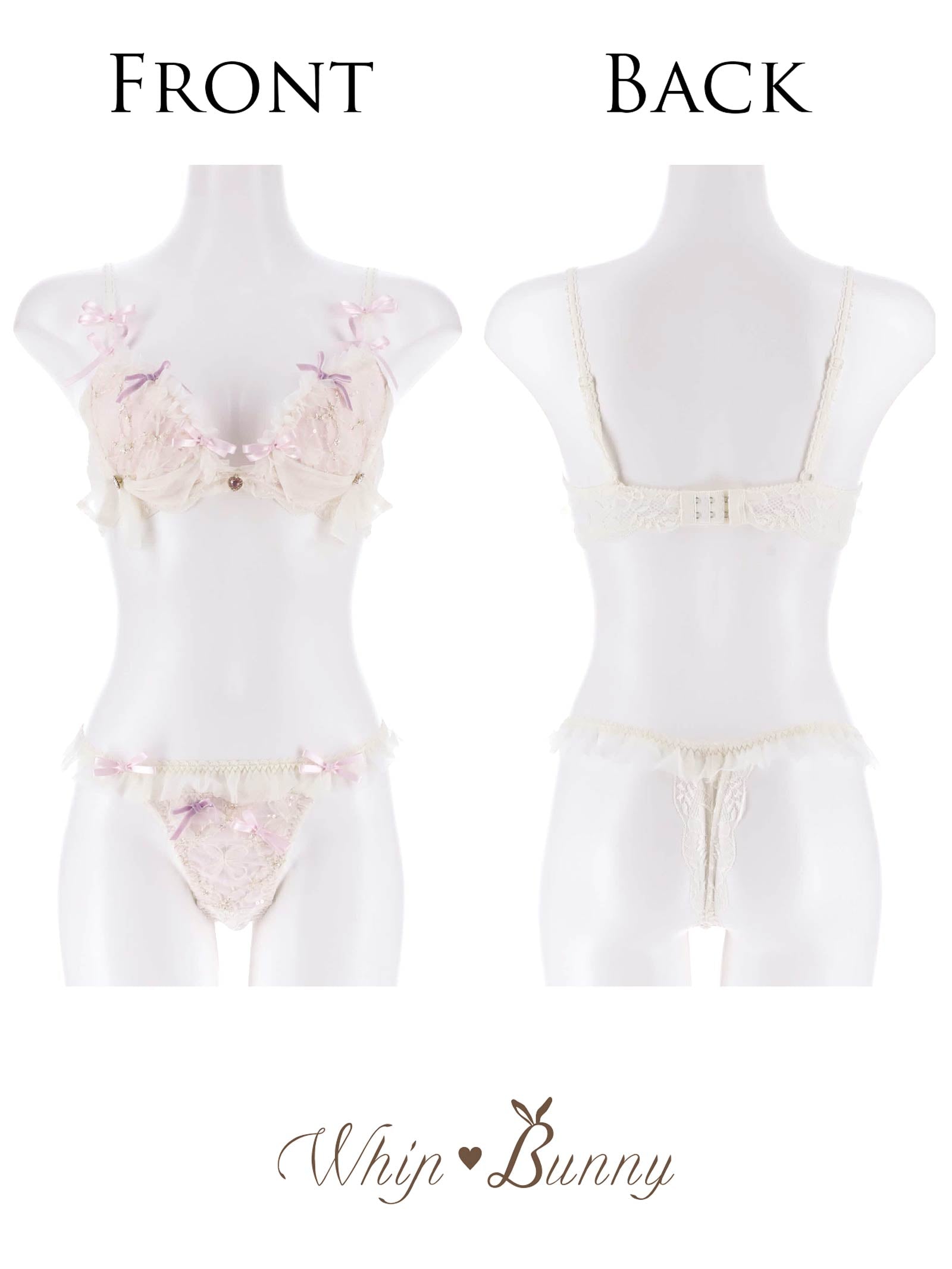 5/2新作!【明日花キララプロデュース/WhipBunny】Twinkle Sweet Candy Bra&T-back / トゥインクルスイートキャンディブラ&Tバック